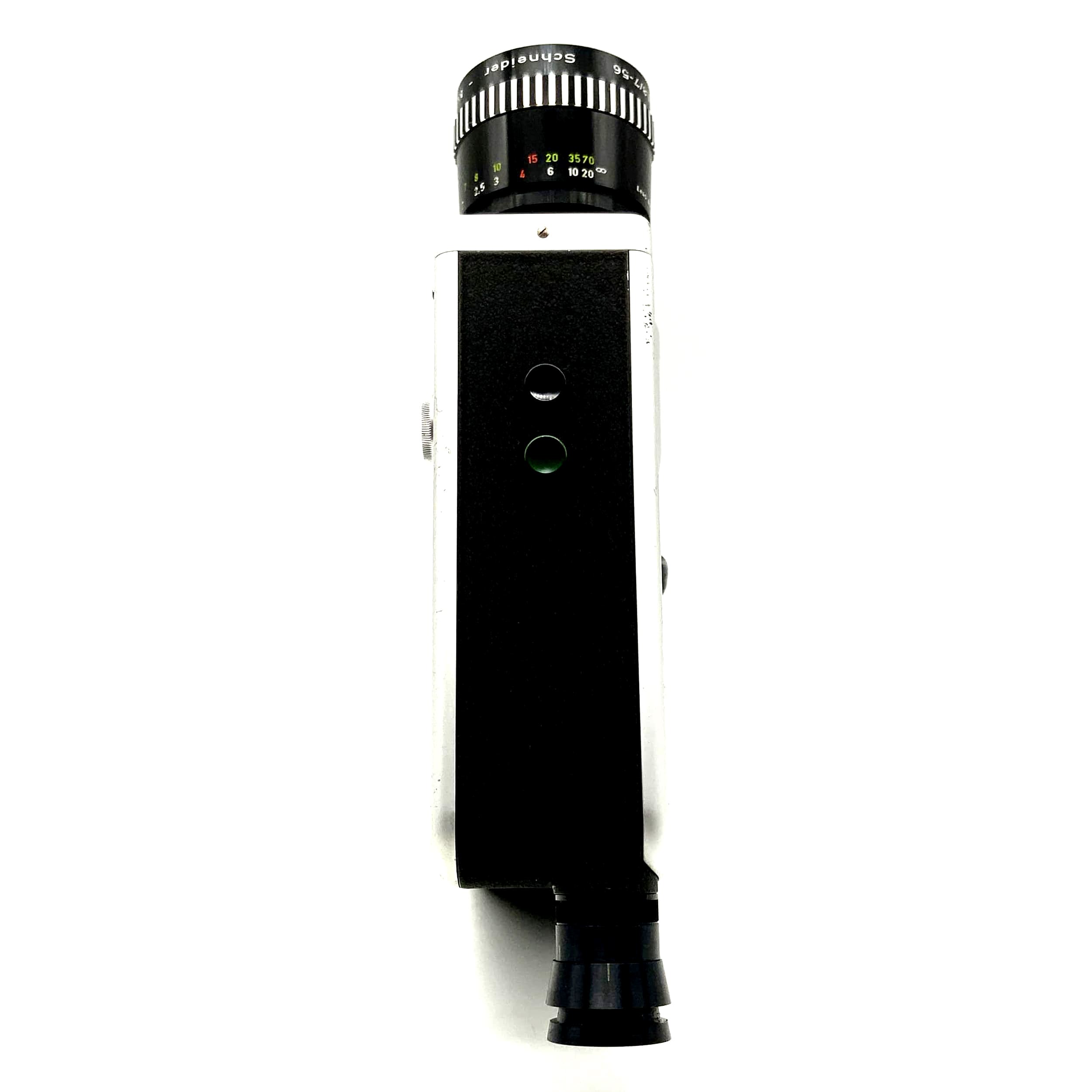 Appareil photo argentique Braun Nizo S56 Schneider Kreuznach Variogon 1:1.8/7-56 Appareil photo Super 8