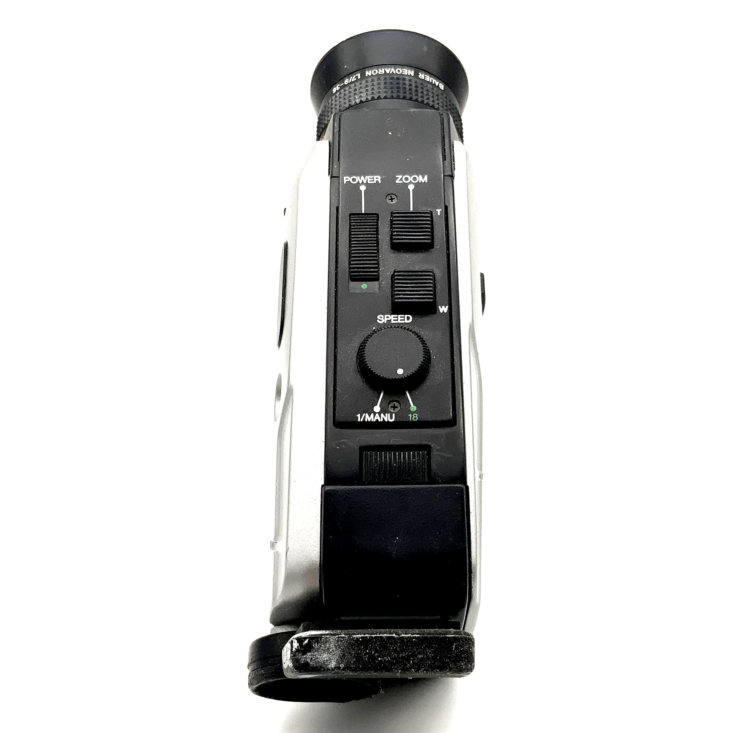 Bauer C14XL film camera with Neovaron 1.7/9-36 Super 8 camera movie camera