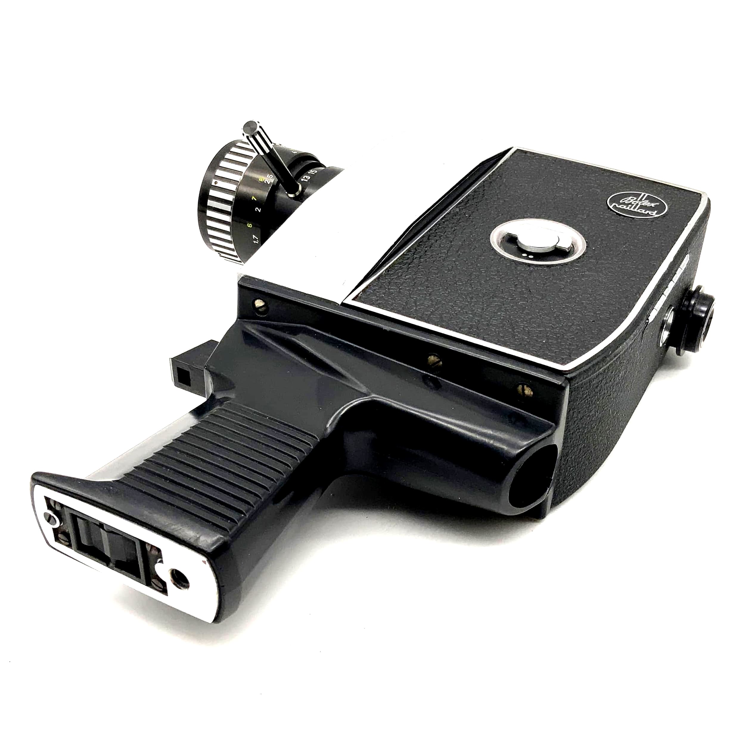 Caméra Bolex S1 avec objectif Variogon 1:1.8 f=9-30mm, caméra Super 8