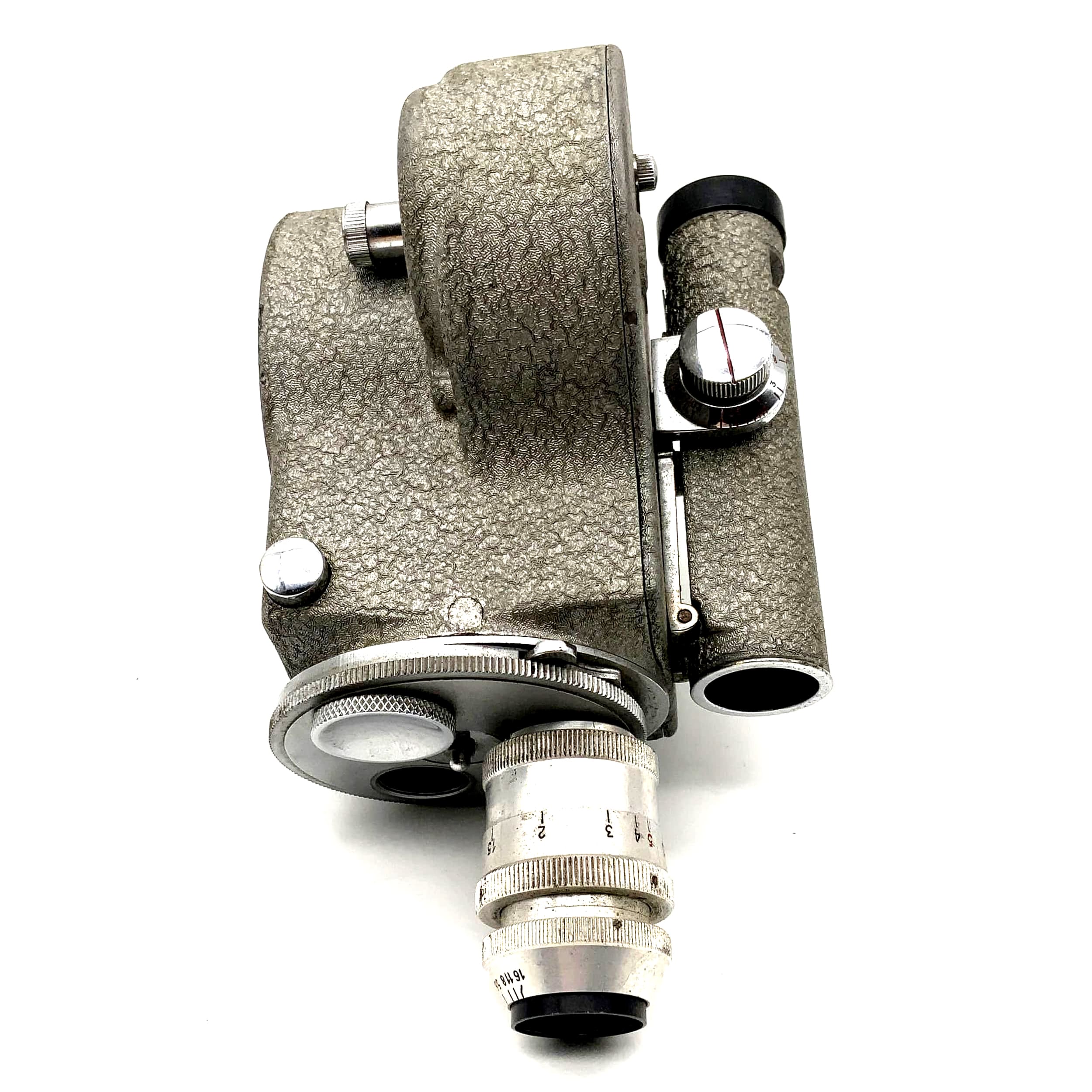 Caméra argentique Emel C26 avec objectif SOM Berthiot Cinor 1:3.5 F=35 Super 8