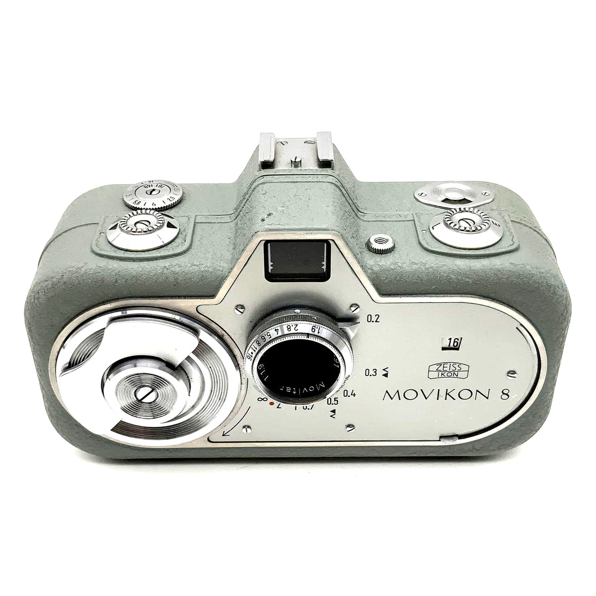 Zeiss Ikon Movikon 8 film camera with Movitar 1:1.9 f=10mm Super 8 camera