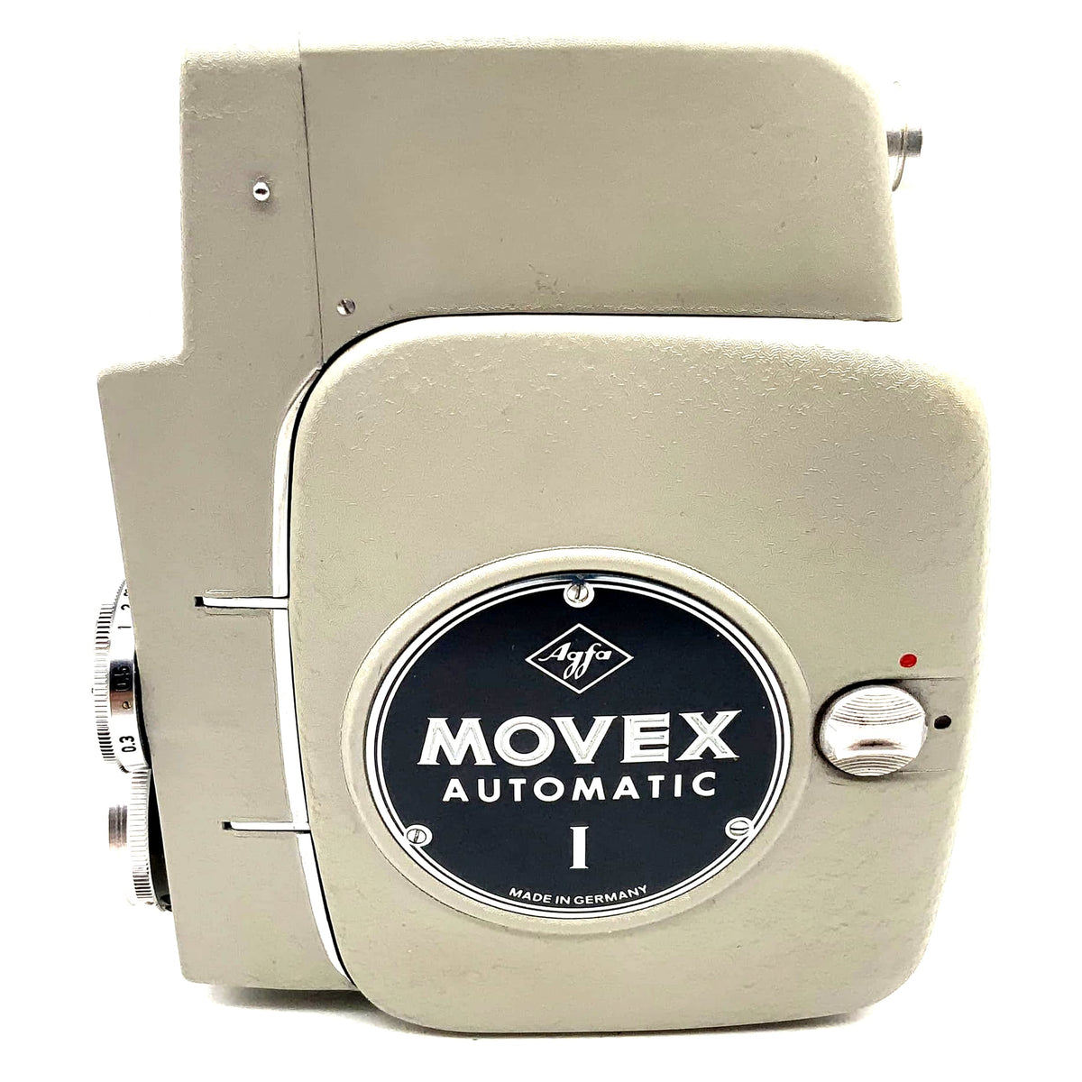 Agfa Movex Automatic I film camera with Movestar 1:1.9/12.5 dual 8mm camera