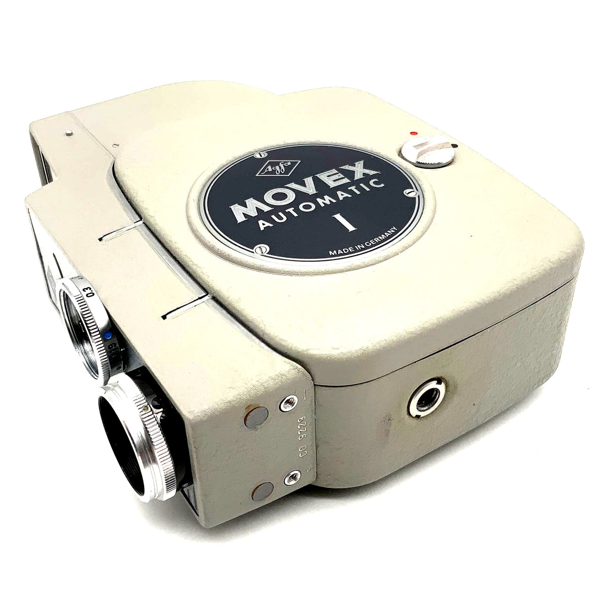Agfa Movex Automatic I film camera with Movestar 1:1.9/12.5 dual 8mm camera