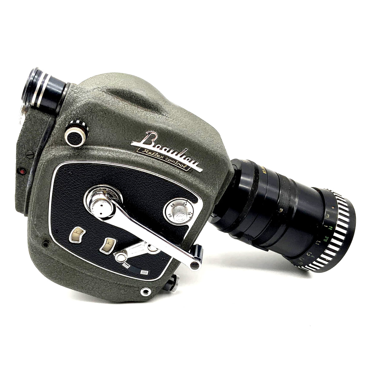 Caméra Beaulieu MR8 avec objectif Variogon 1:1.8/8-48 Super 8