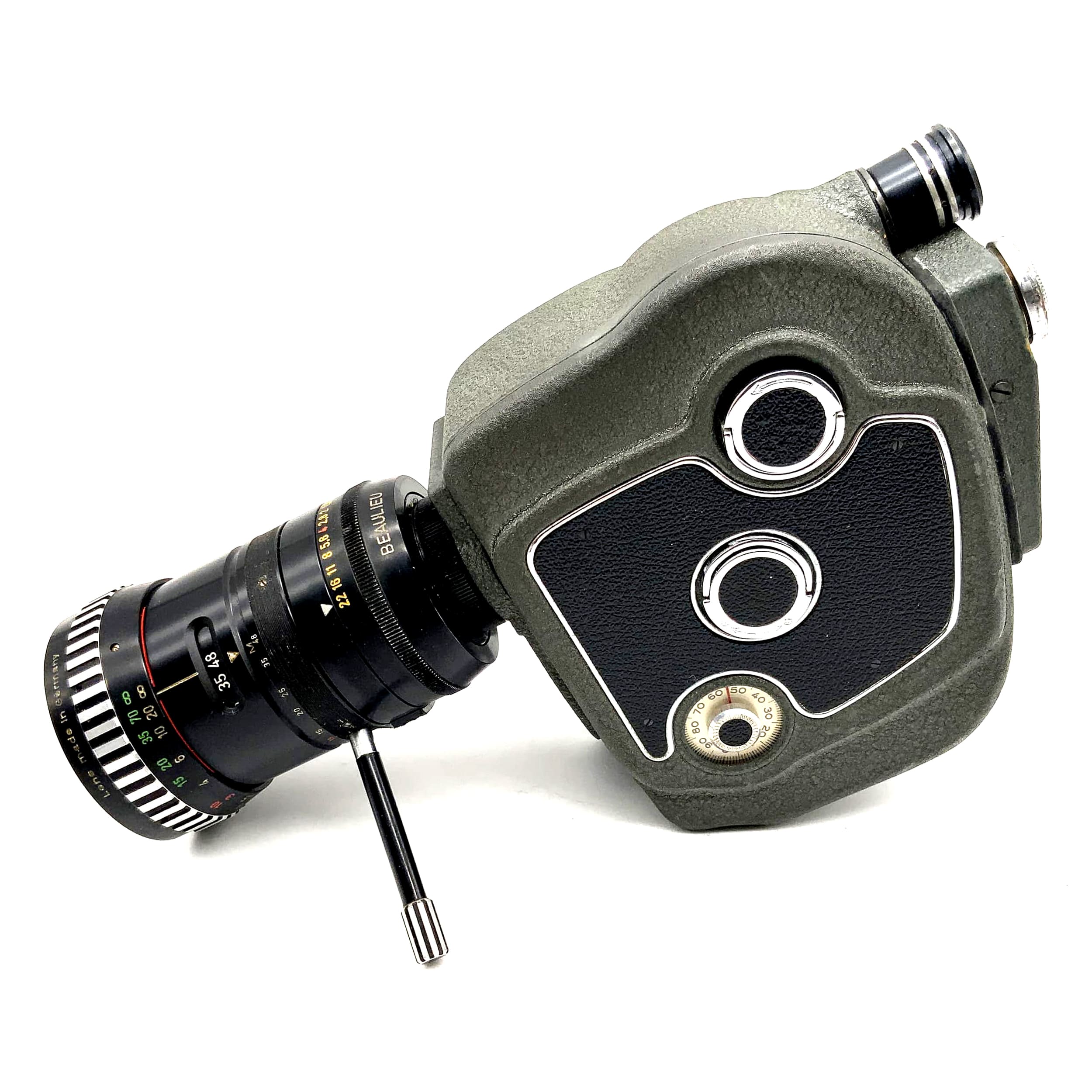 Caméra Beaulieu MR8 avec objectif Variogon 1:1.8/8-48 Super 8