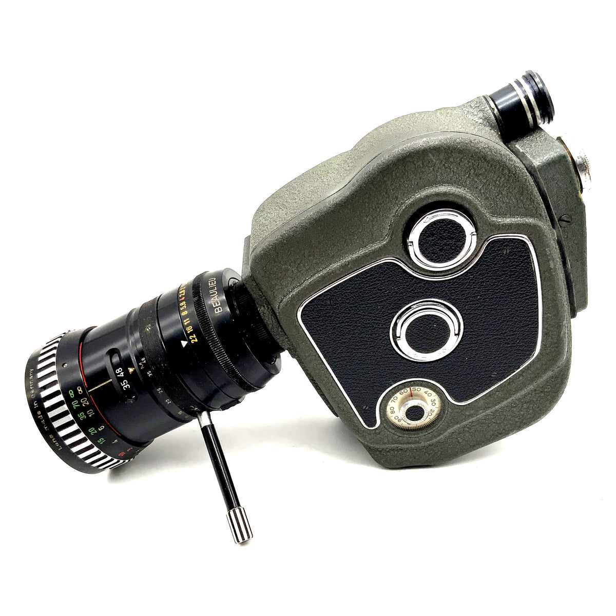 Caméra Beaulieu MR8 avec objectif Variogon 1:1.8/8-48 Super 8