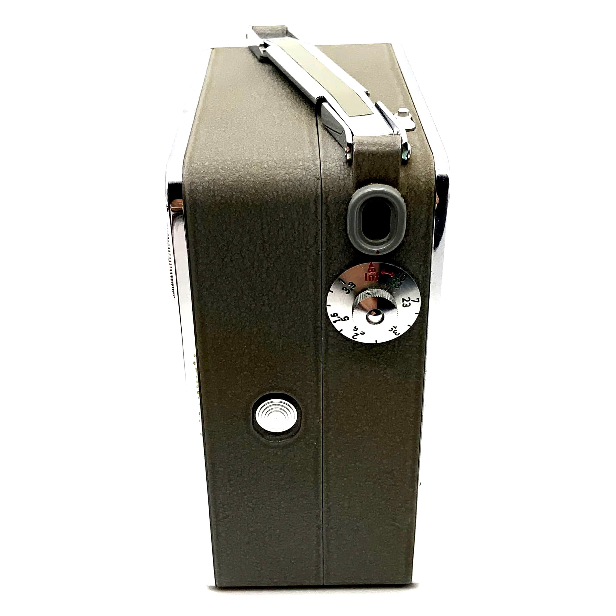 Caméra argentique Braun Nizo Heliomatic 8 S2R avec objectif Super 8 Euron 1:2.8 f=37,5 mm