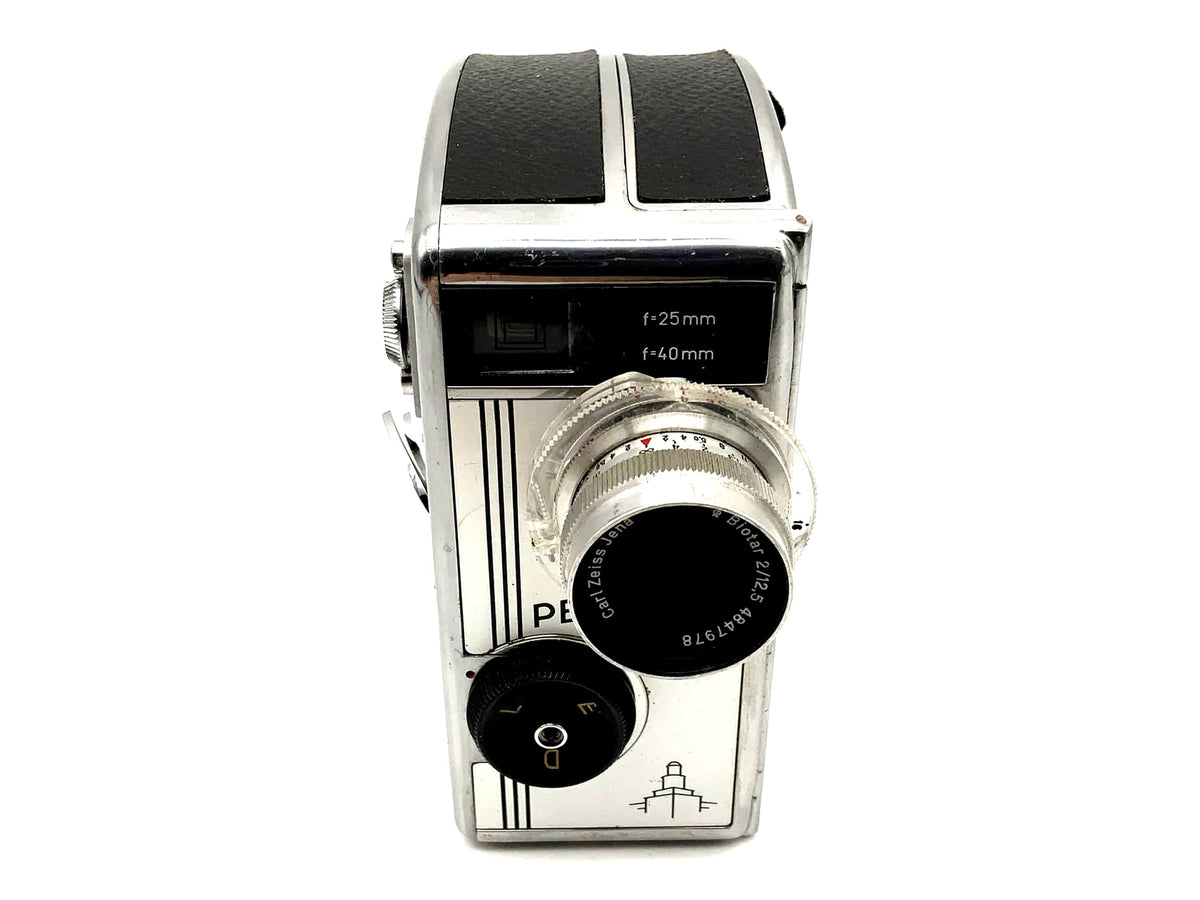Caméra argentique Pentacon Pentaka 8 avec objectif Carl Zeiss Biotar 2/12,5 Super 8