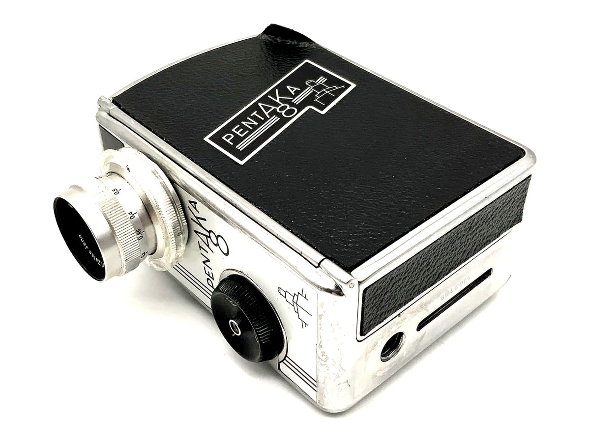 Caméra argentique Pentacon Pentaka 8 avec objectif Carl Zeiss Biotar 2/12,5 Super 8