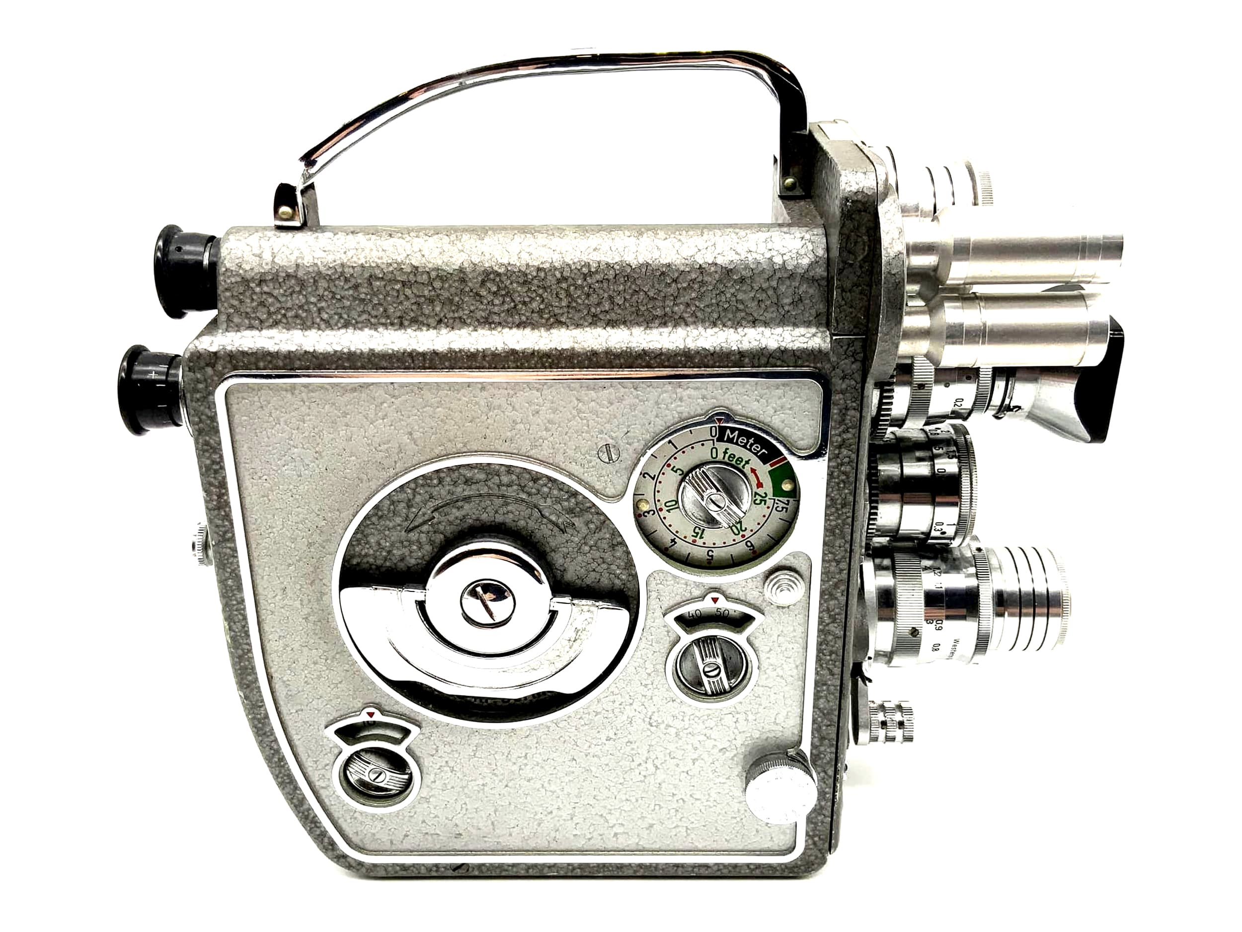 Braun Nizo Heliomatic 8 Appareil photo reflex avec objectifs Appareil photo Super 8
