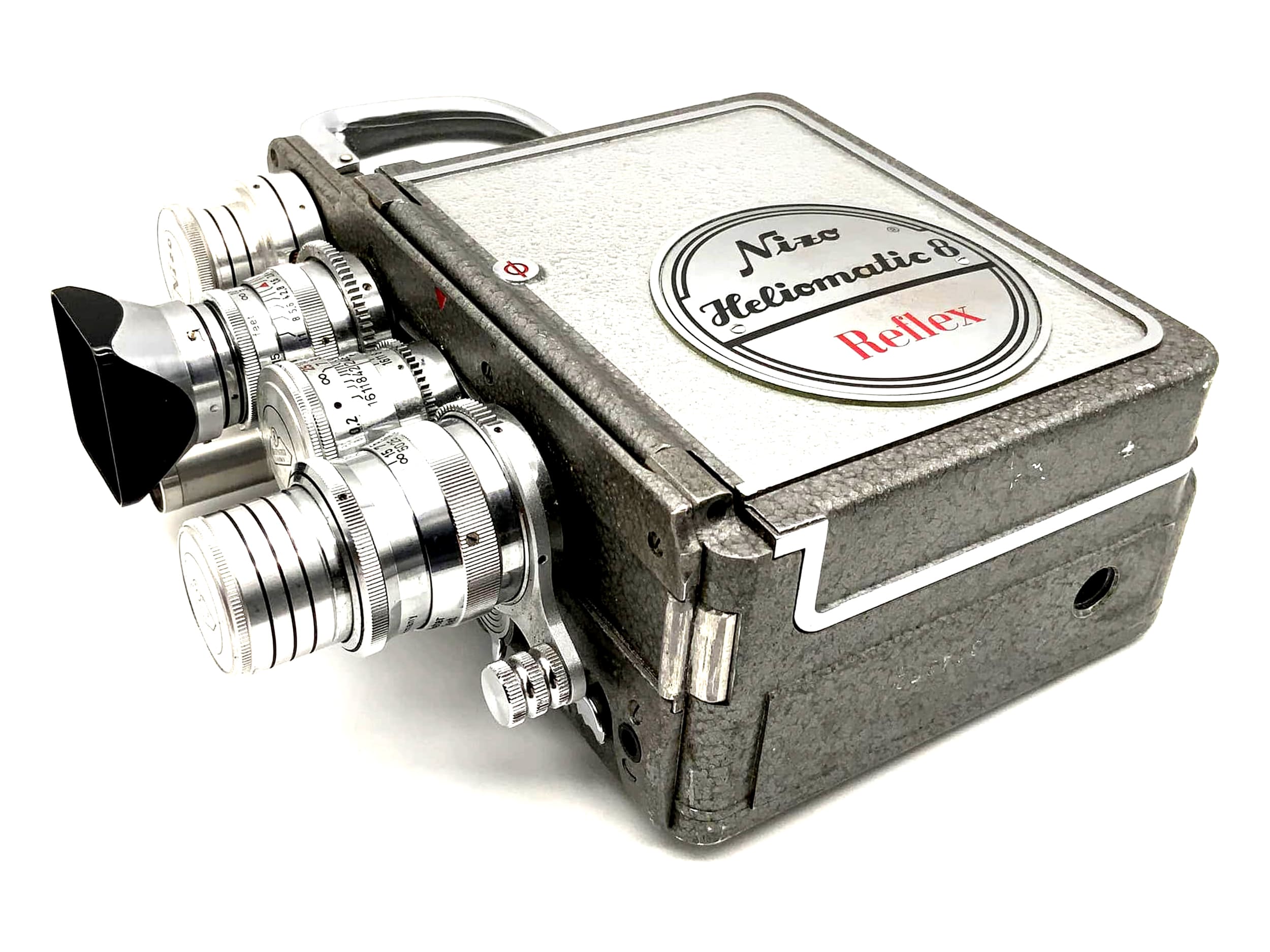 Braun Nizo Heliomatic 8 Appareil photo reflex avec objectifs Appareil photo Super 8