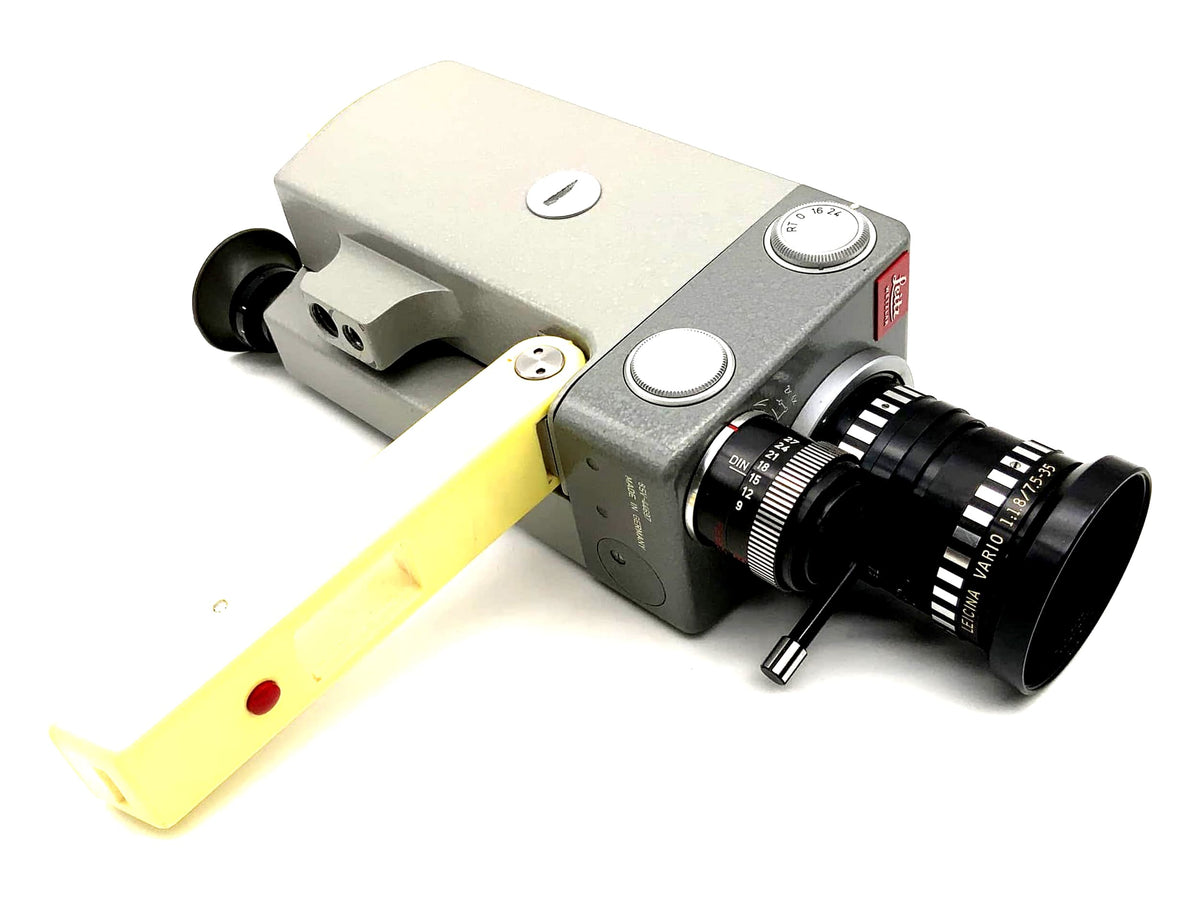 Appareil photo argentique Leitz Leicina 8SV avec objectif Leicina Vario 1:1,8/7,5-35 mm Super 8
