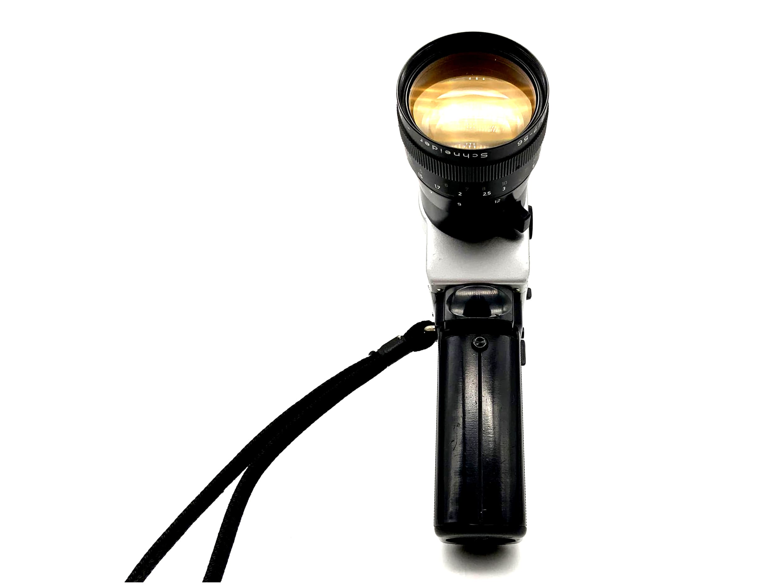 Appareil photo argentique Braun Nizo 156 XL avec objectif Schneider-Kreuznach Variogon 1:1,8/7-56 Super 8