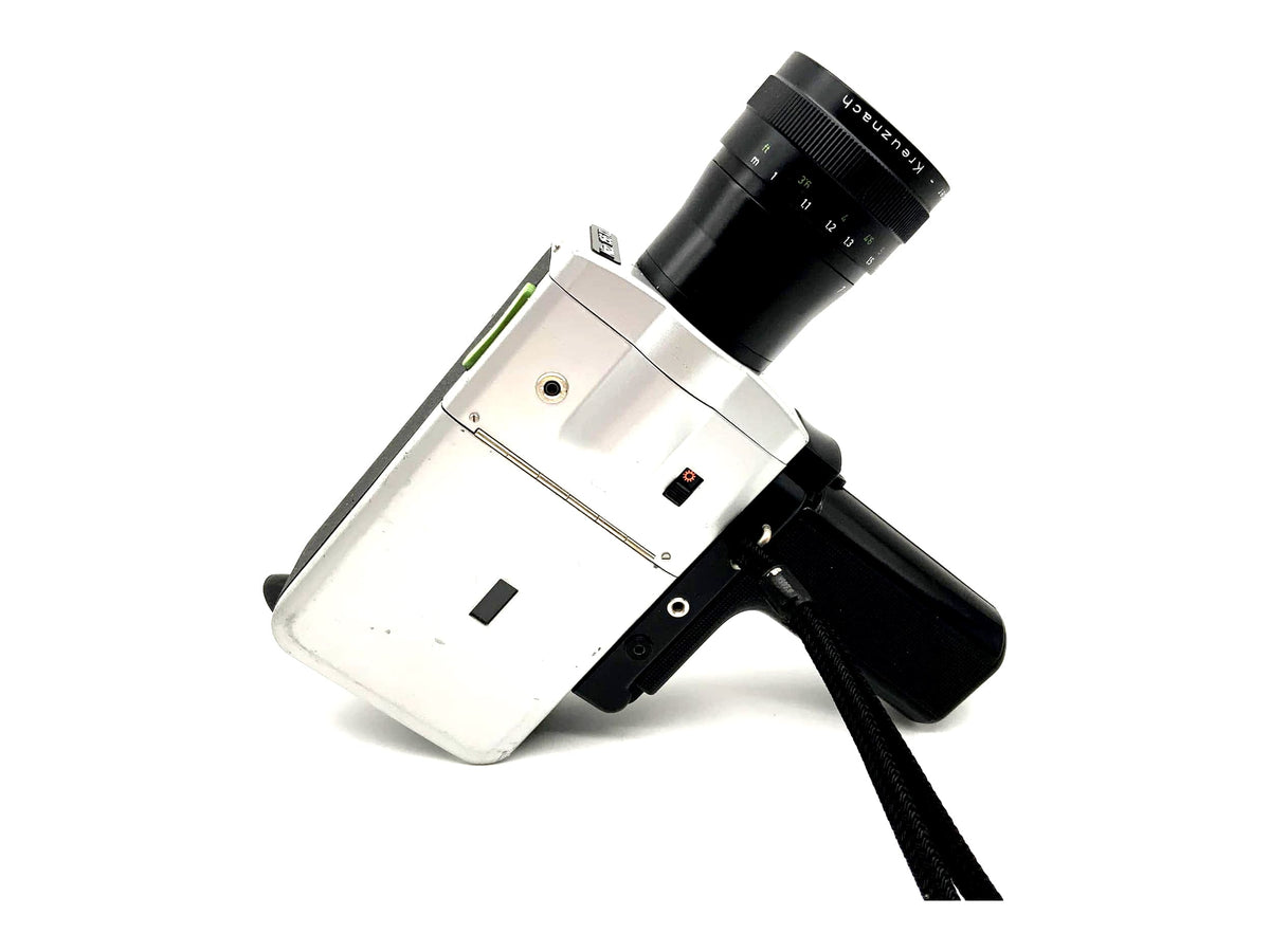 Braun Nizo 156 XL film camera with Schneider-Kreuznach Variogon 1:1.8/7-56 Super 8 lens