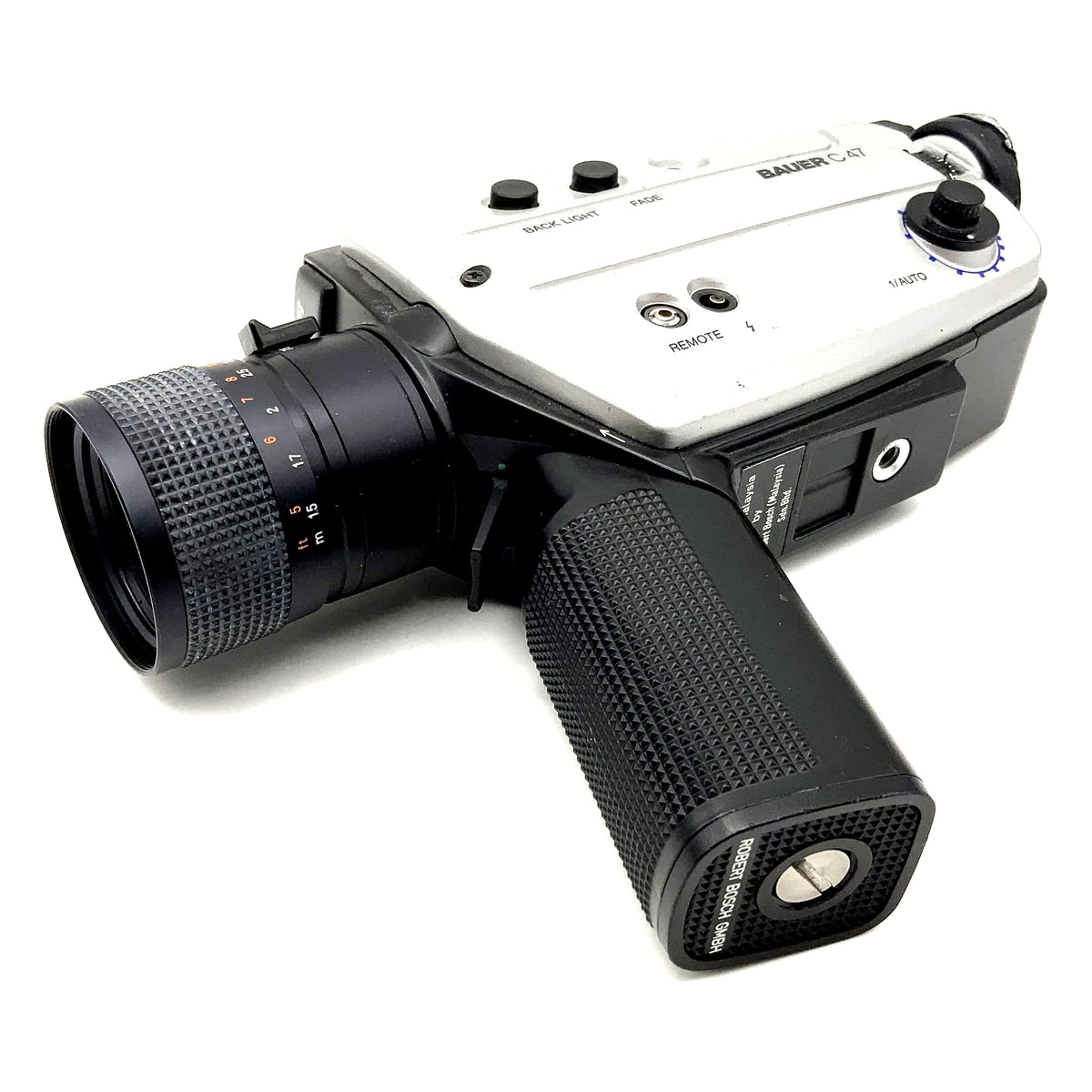 Caméra argentique Bauer C47 avec objectif Neovaron 1.8/7.5-54 Super 8
