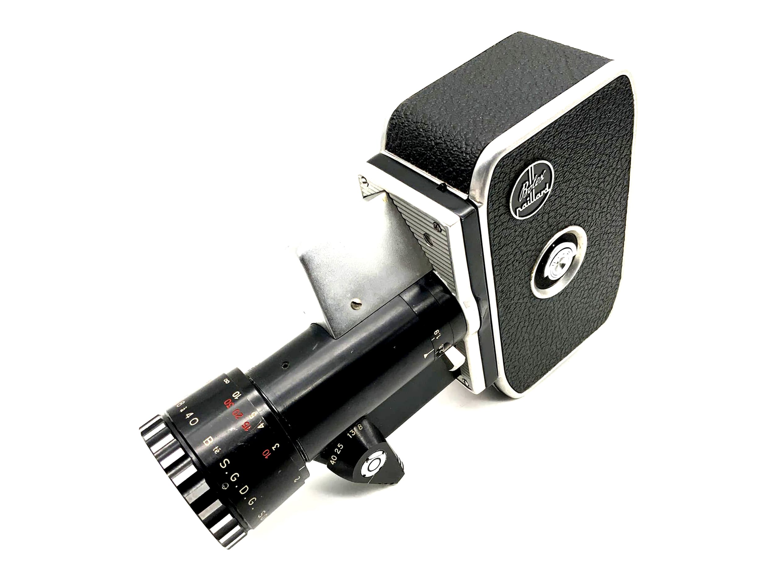 Bolex P1 Zoom Reflex film camera with Pan Cinor 1:1.9 f=8-40mm Super 8 camera