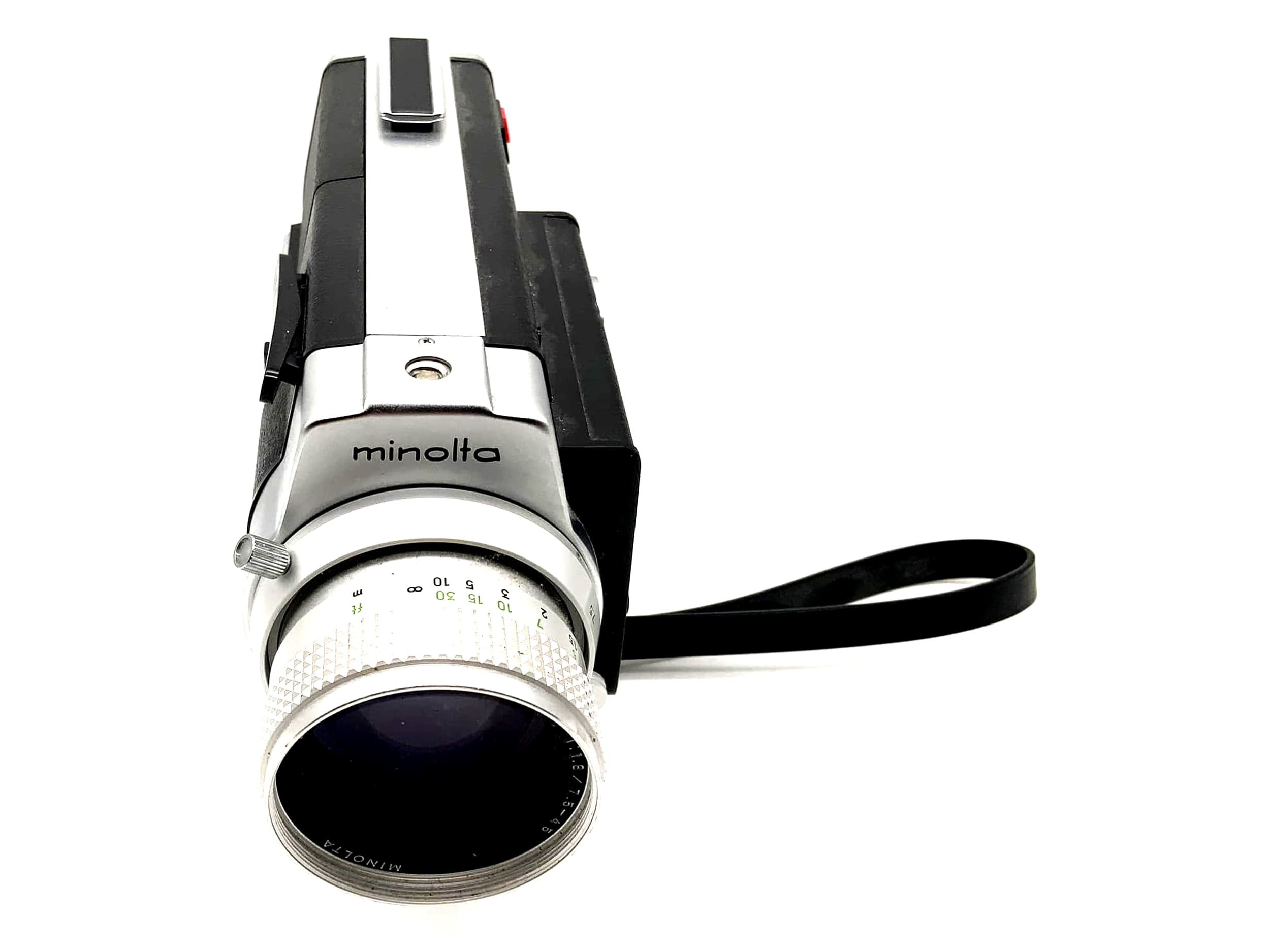 Caméra argentique Minolta Autopak-8 D6 avec zoom Rokkor 1:1.8/7.5-45 Super 8