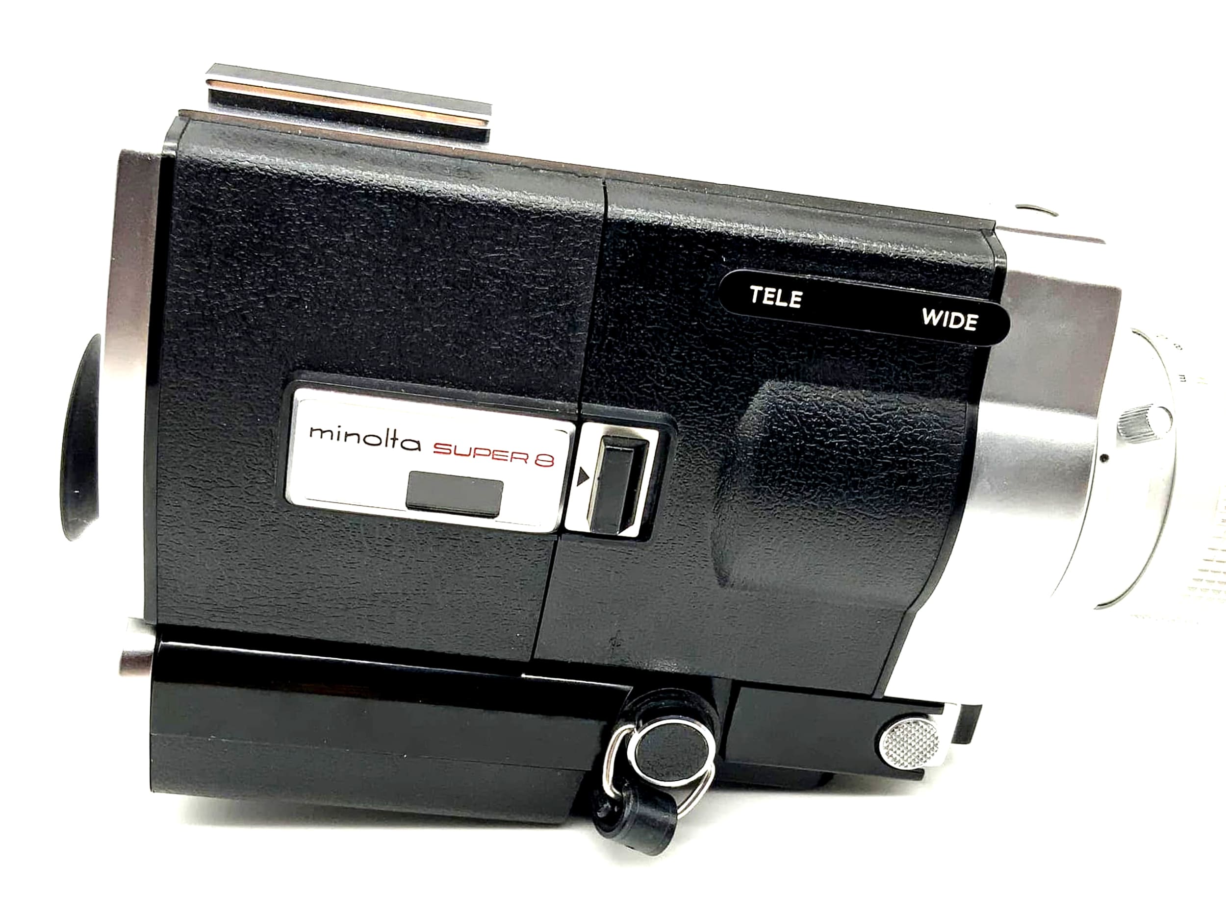 Caméra argentique Minolta Autopak-8 D6 avec zoom Rokkor 1:1.8/7.5-45 Super 8