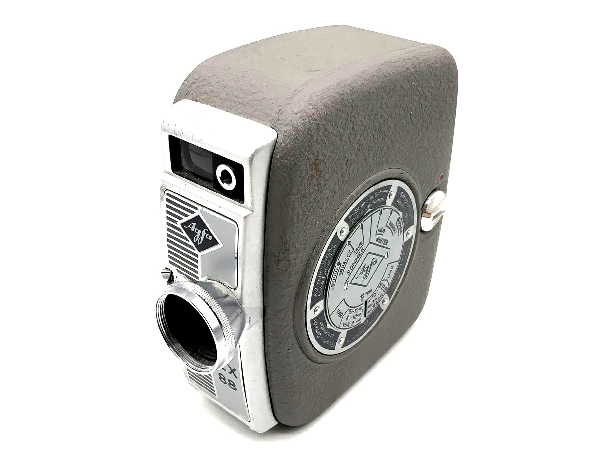 Caméra argentique Agfa Movex 88 avec objectif double 8 mm Kine-Anastigmat 1:2.5/11