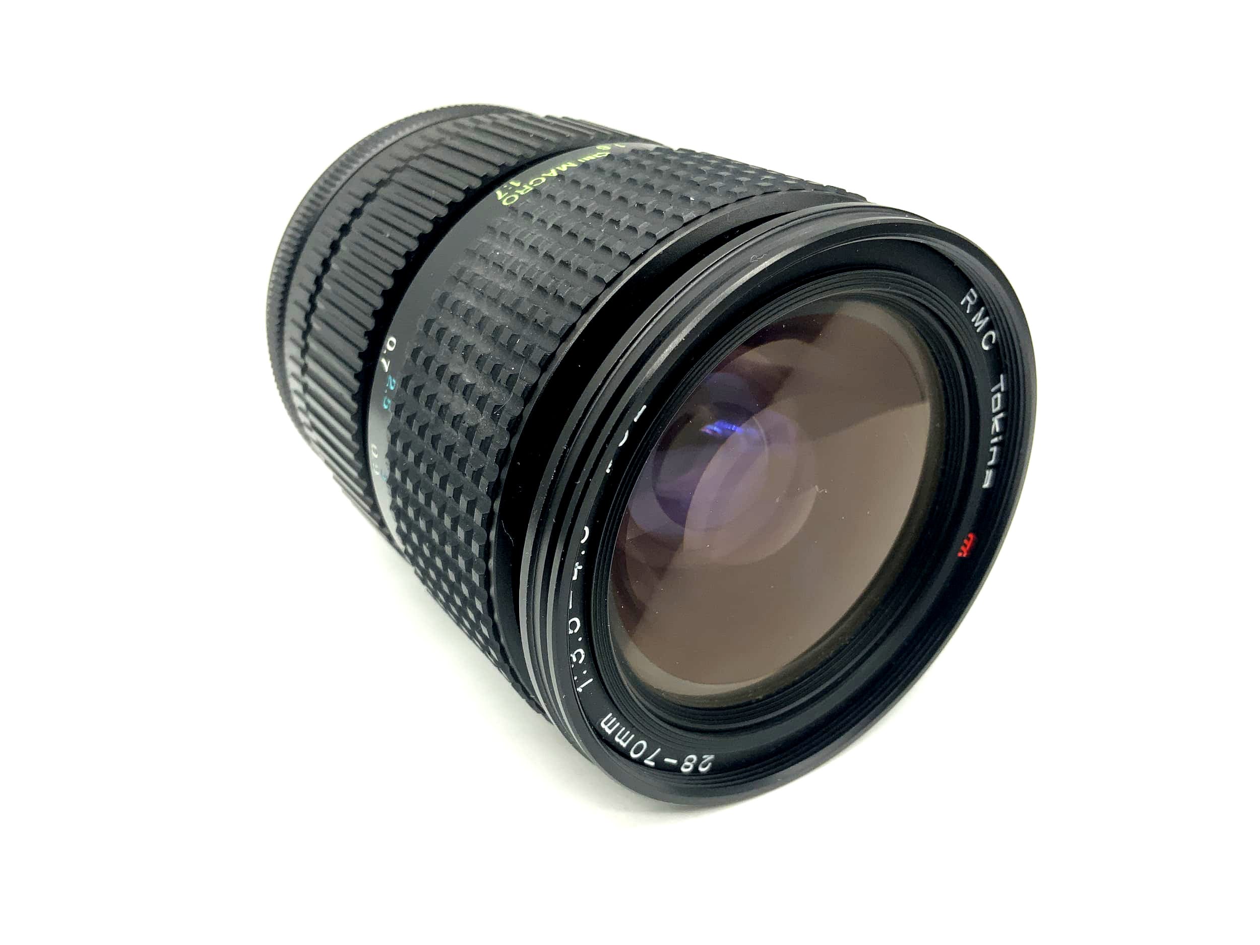 Objectif Tokina 28-70mm 1:3.5-4.5 RMC pour appareil photo (Canon FD)