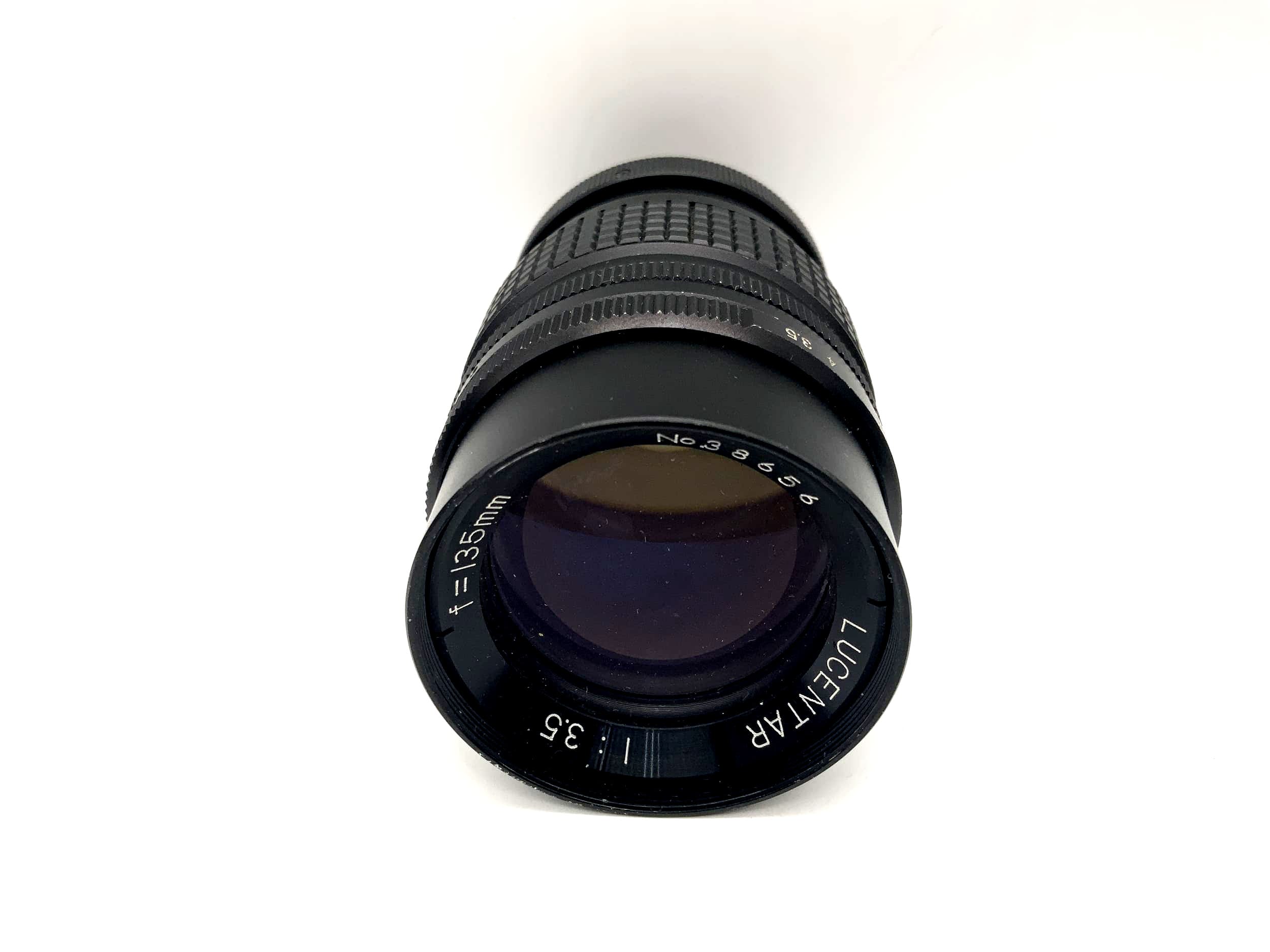Objectif Lucentar 135 mm 1:3,5 (M42)