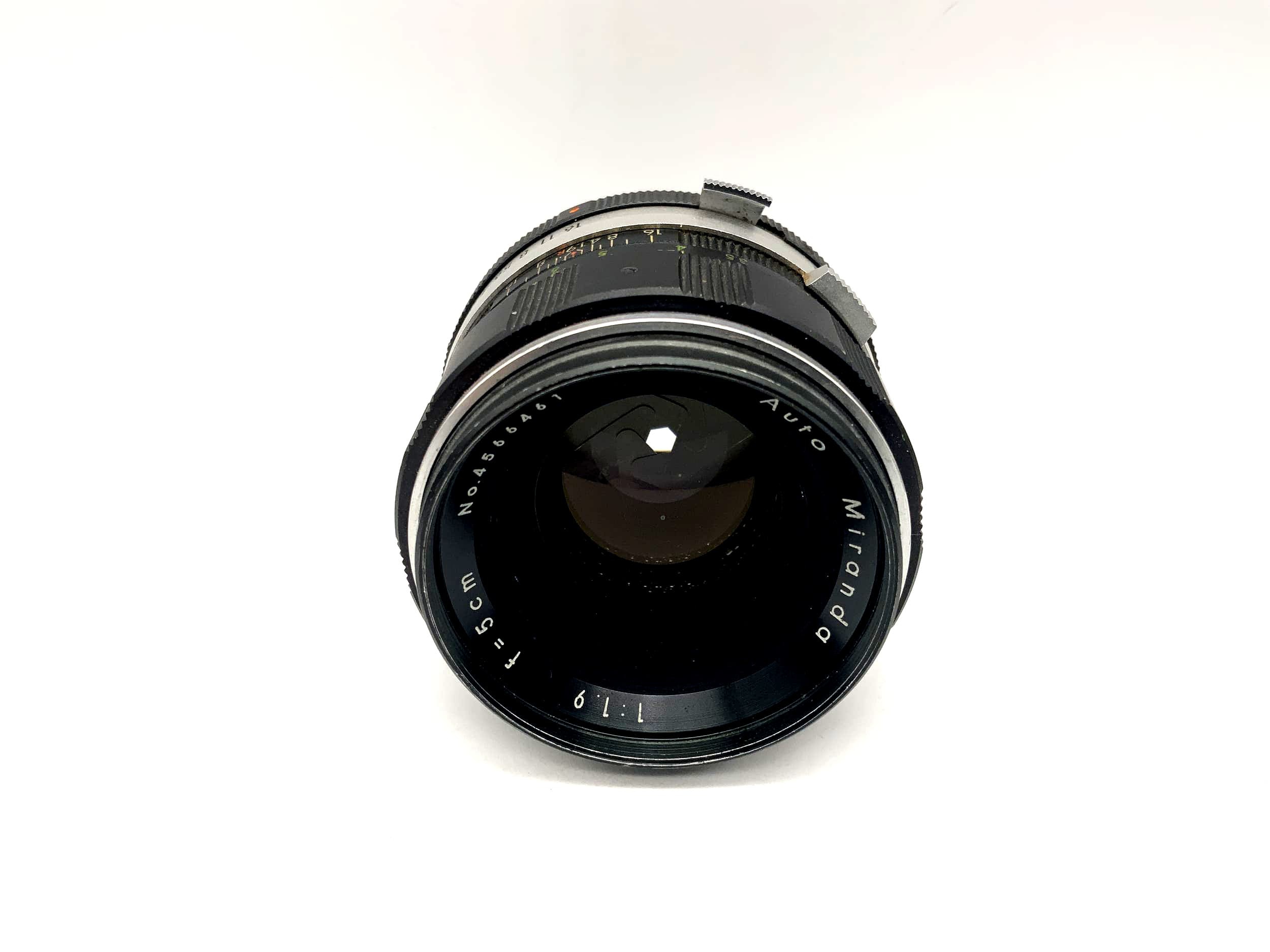 Objectif Miranda 5cm 1:1.9 Auto 50mm pour appareil photo (monture Miranda)