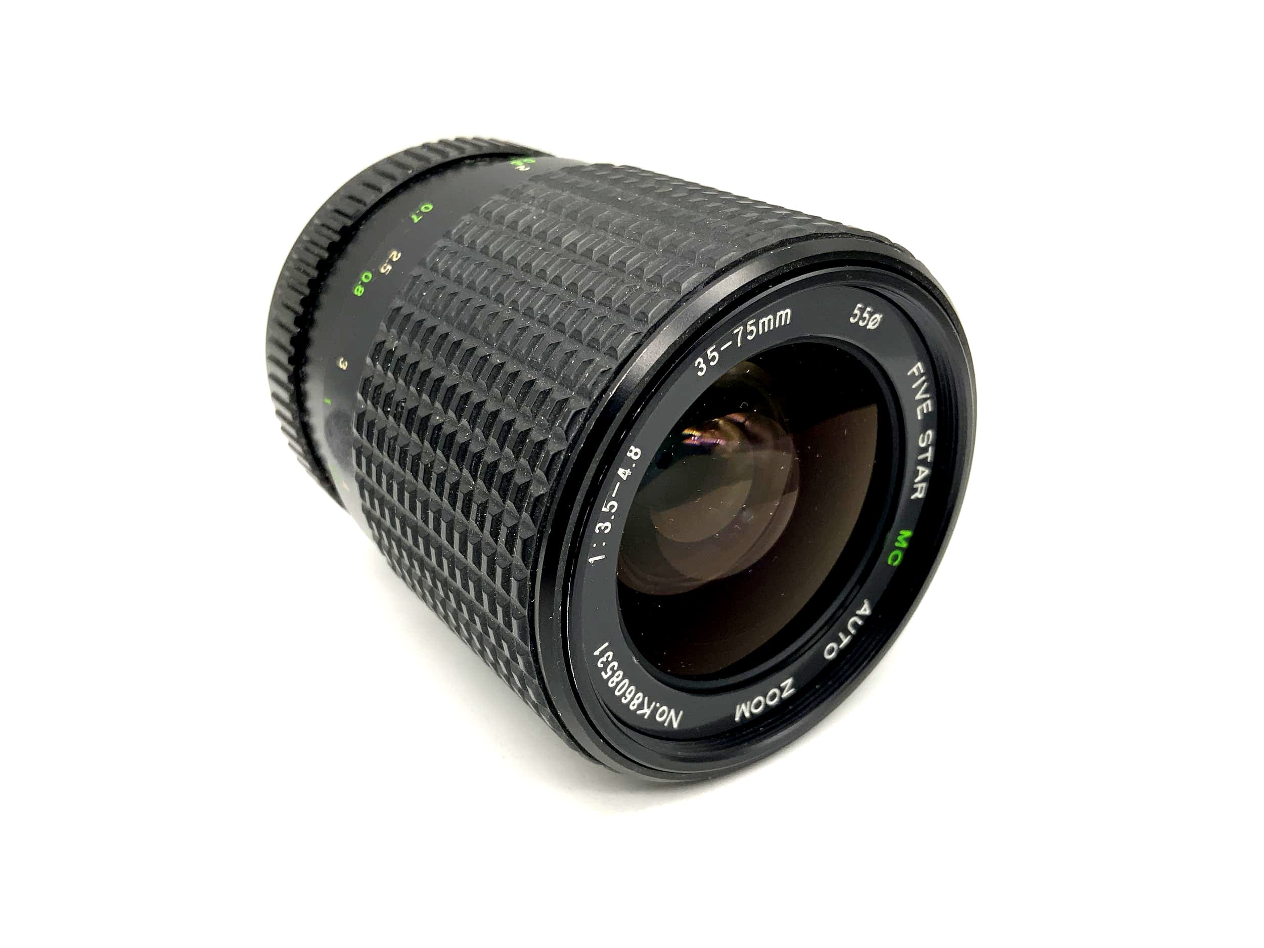 Five Star 35-75mm 1:3.5-4.8 Lens MC Auto Zoom Macro Camera Lens (Pentax K)