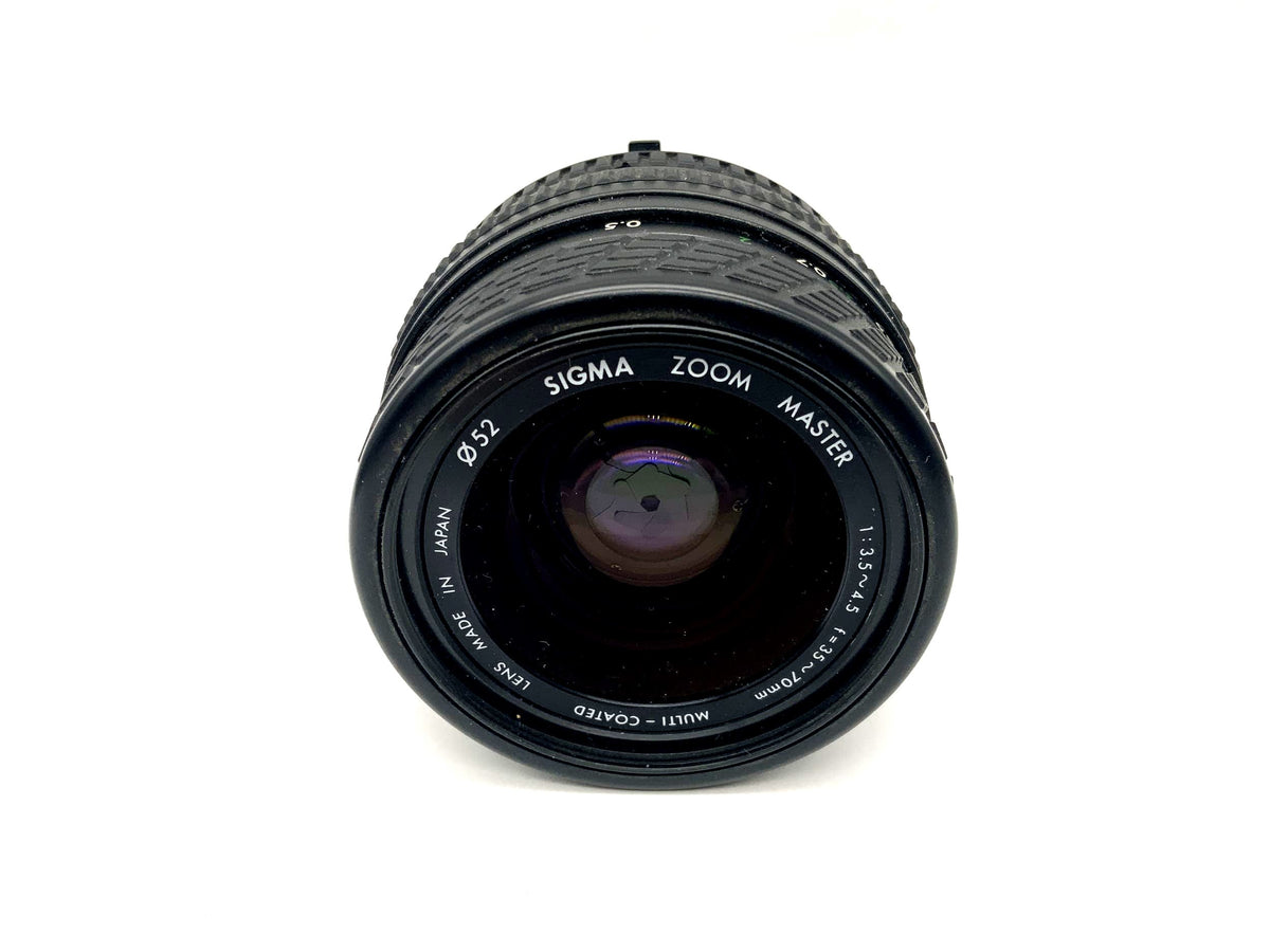 Objectif Sigma 35-70mm 1:3.5-4.5 Zoom Master Multi-Coated pour appareil photo (Nikon F)