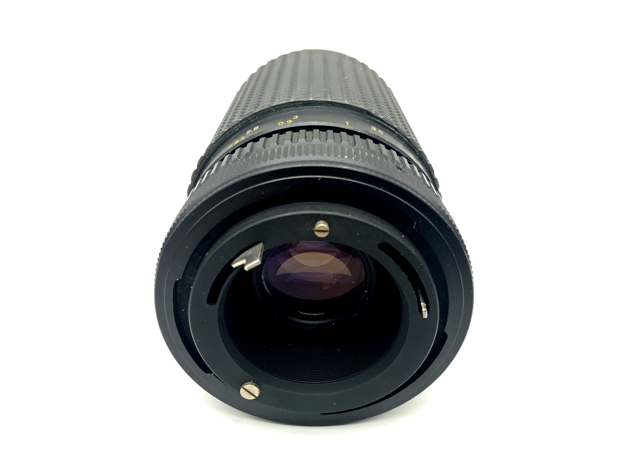 Objectif zoom macro MC Sakar 35-150 mm 1:3.5-4.5 (Canon FD)