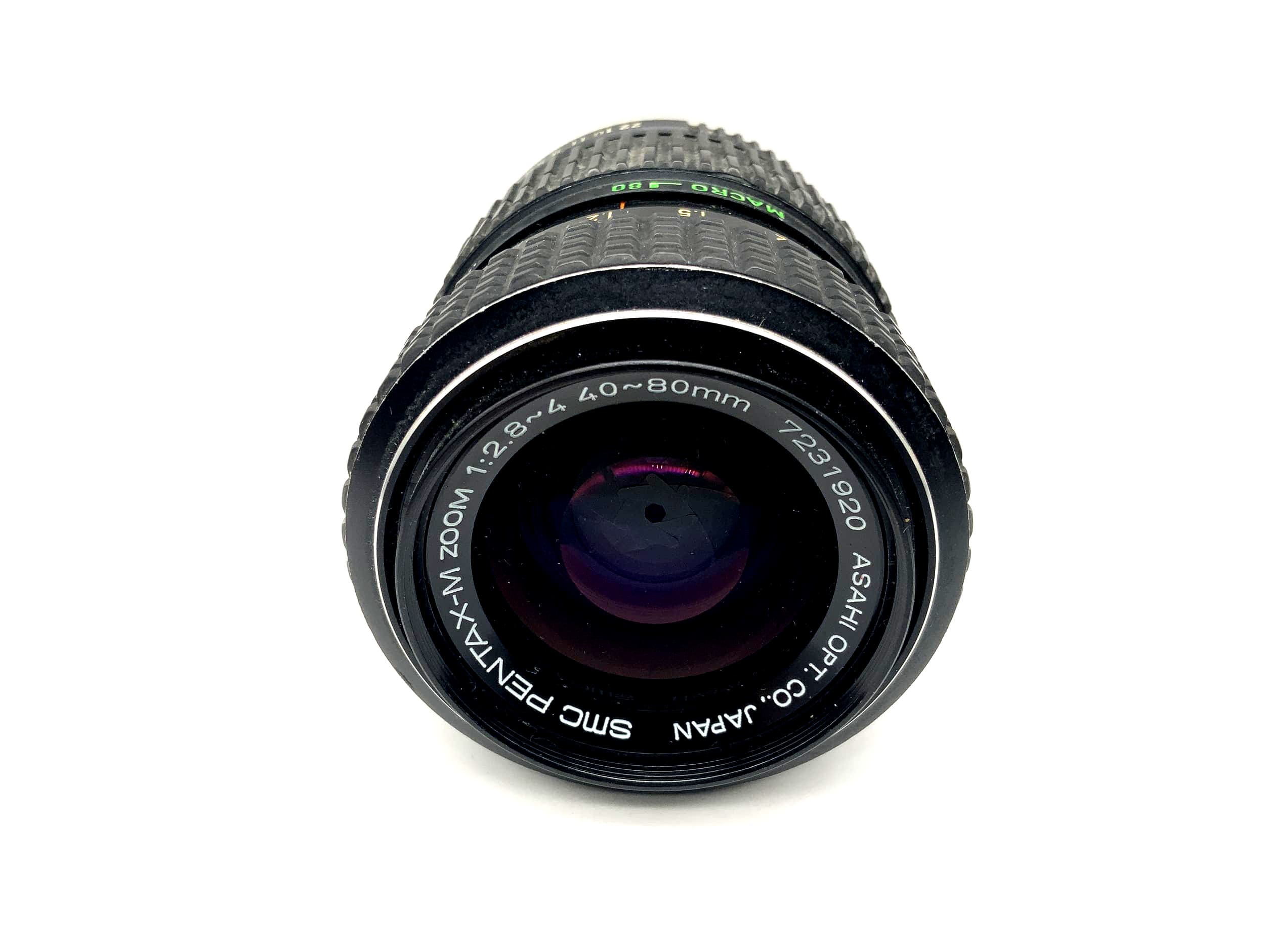 Objectif Pentax 40-80mm 1:2.8-4 SMC Objectif macro zoom pour appareil photo Pentax-M (Pentax K)