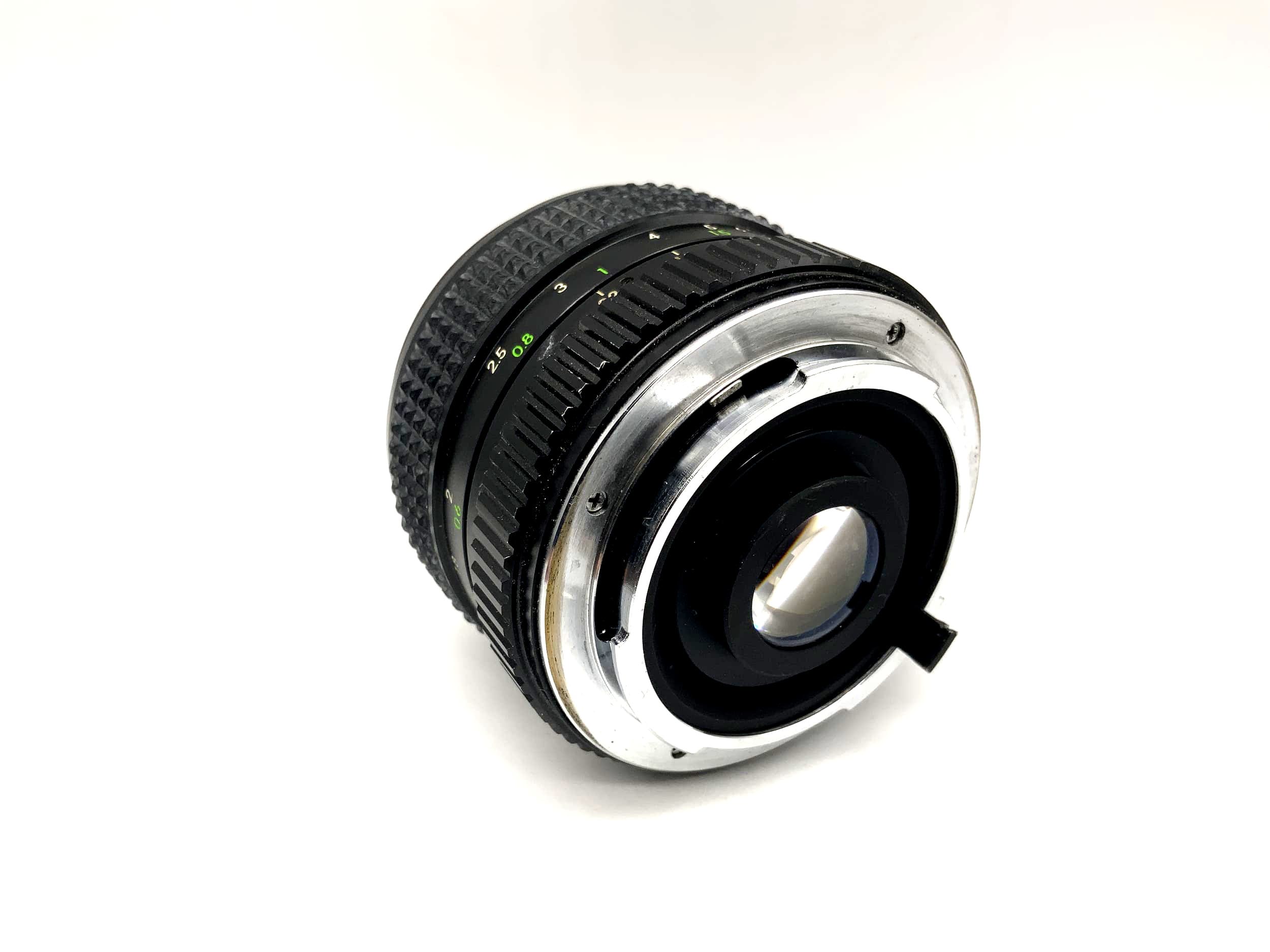 Objectif grand angle Porst 28 mm 1:2.8 ww MC auto F pour appareil photo (Pentax K)
