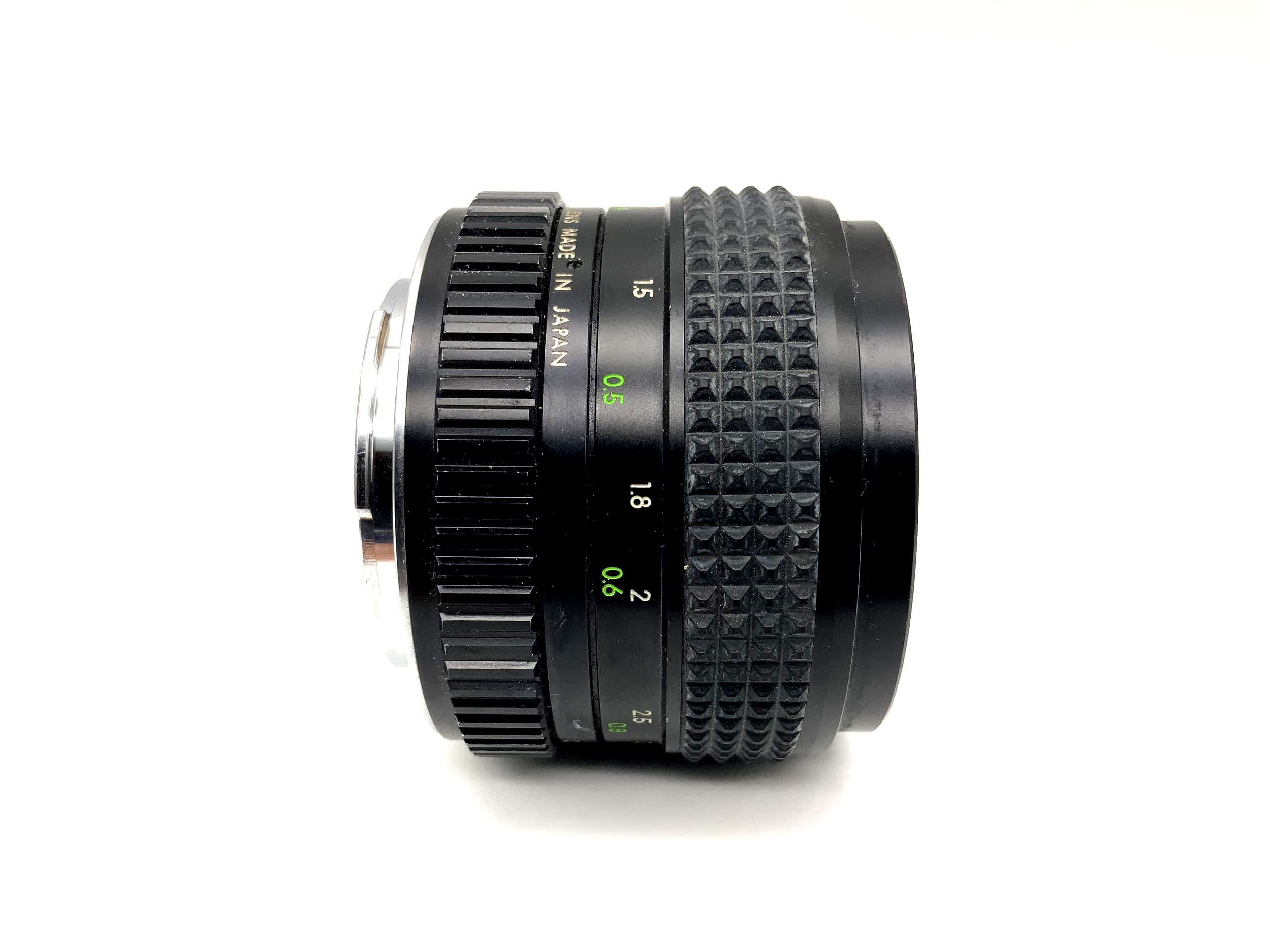 Objectif grand angle Porst 28 mm 1:2.8 ww MC auto F pour appareil photo (Pentax K)