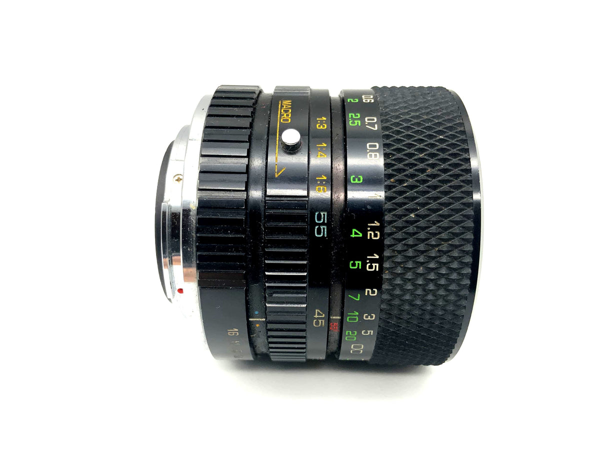 Objectif Soligor 28-55mm 1:3.3-4.5 C/D Zoom+Macro MC pour appareil photo (Pentax K)