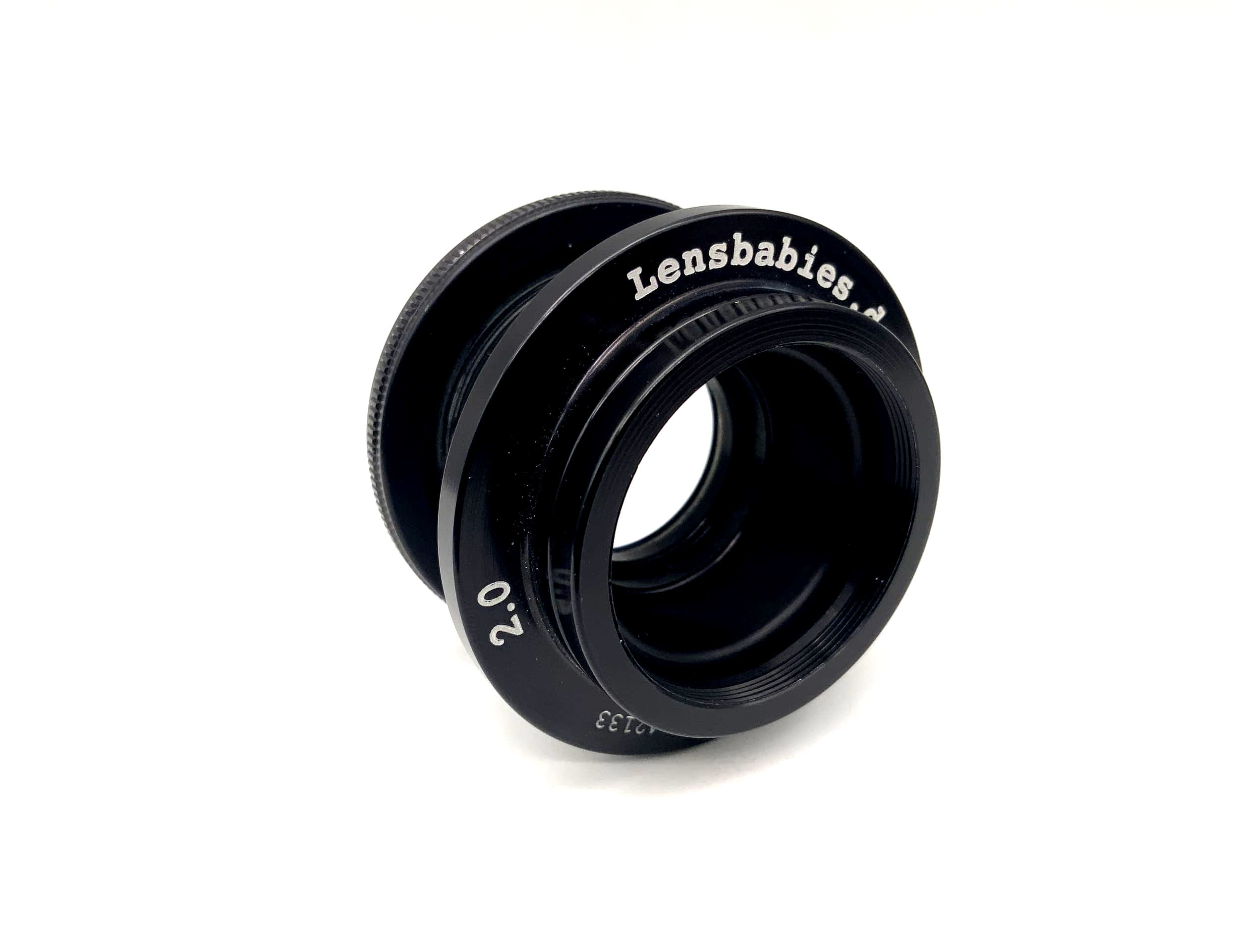 Objectif Lensbabies 50 mm 1:2.0 pour appareil photo (Nikon F)