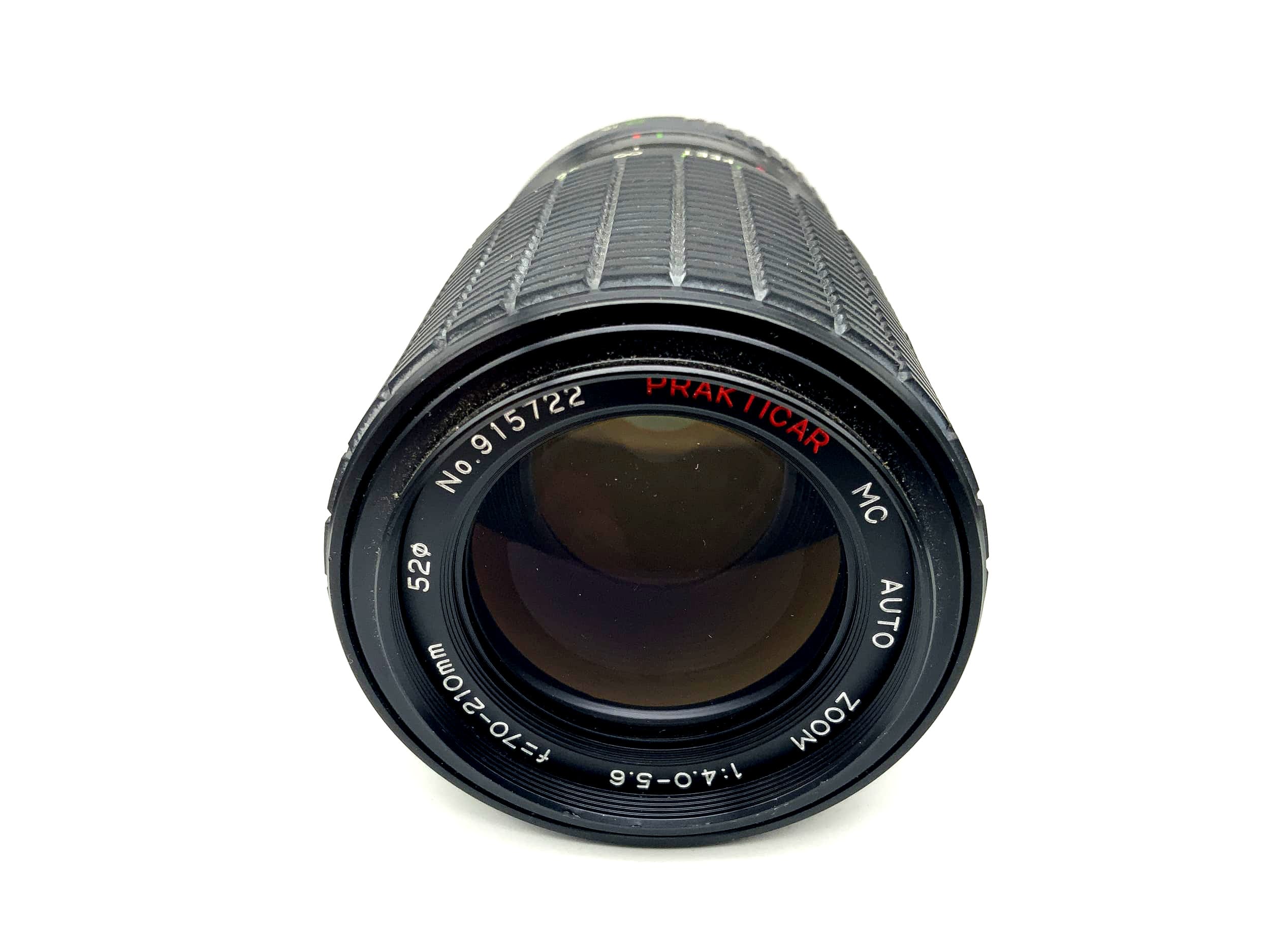 Objectif Praktica 70-210mm 1:4-5.6 MC à zoom automatique et macro (Praktica B)