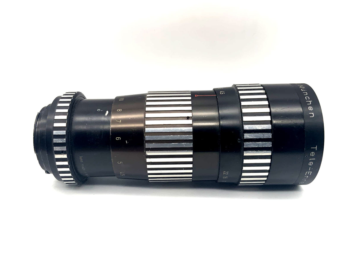 Enna Munich 240mm 1:4.5 Tele-Ennalyt Zebra Camera Lens (Exa)