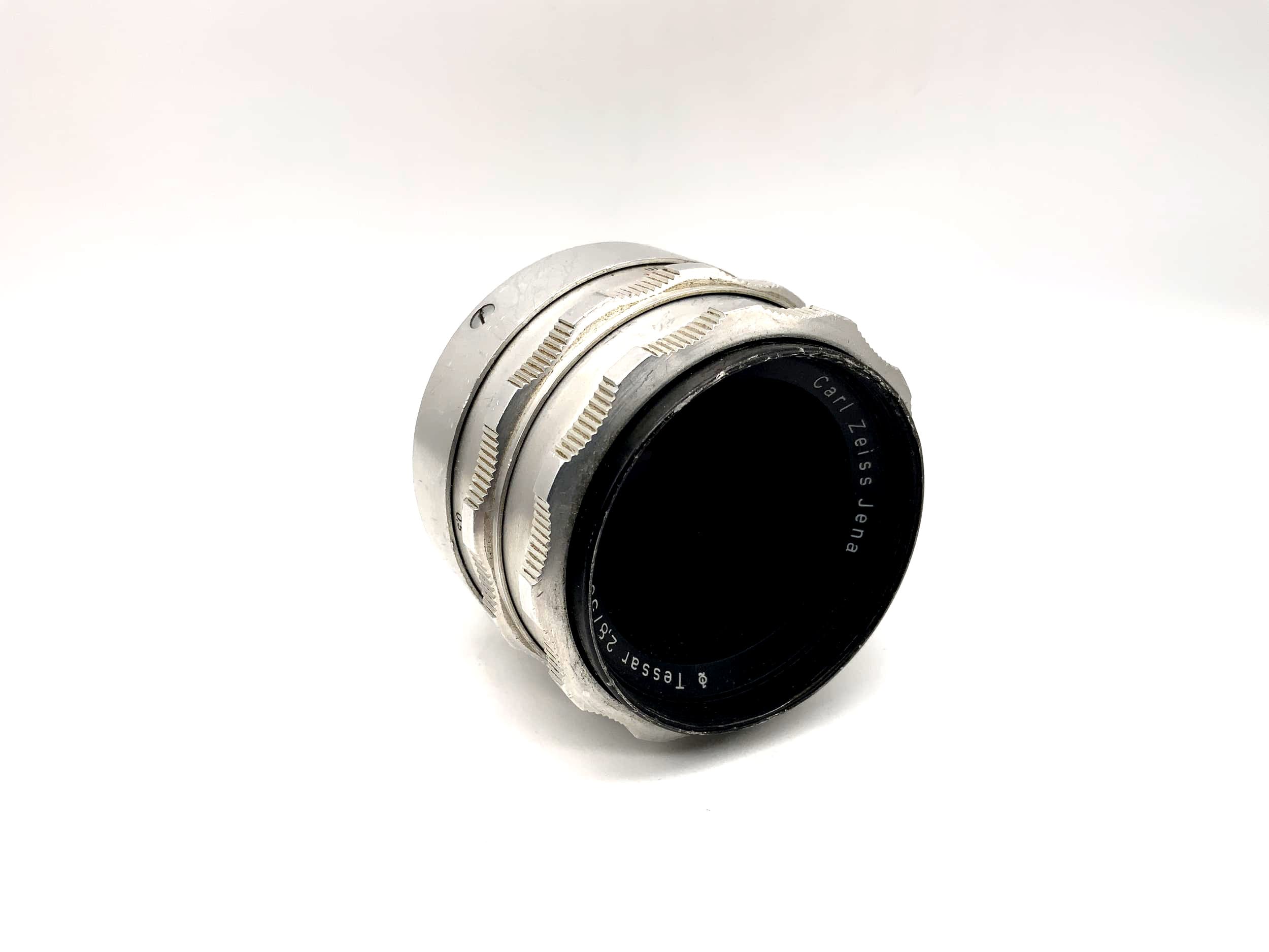 Objectif Carl Zeiss 50 mm 1:2.8 Tessar à 9 lamelles (M42)