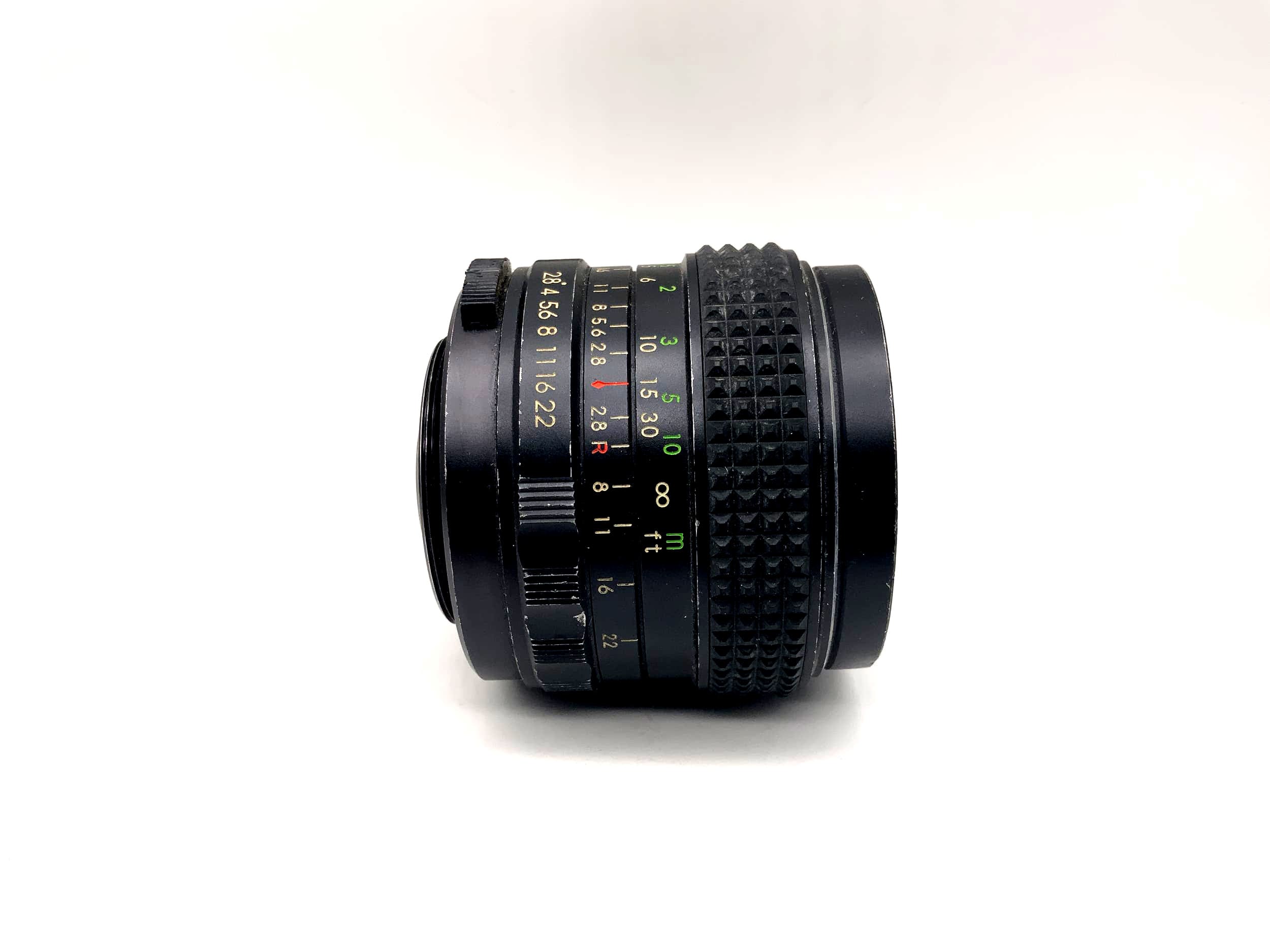 Objectif grand angle Porst 35 mm 1:2.8 ww MC auto F (M42)