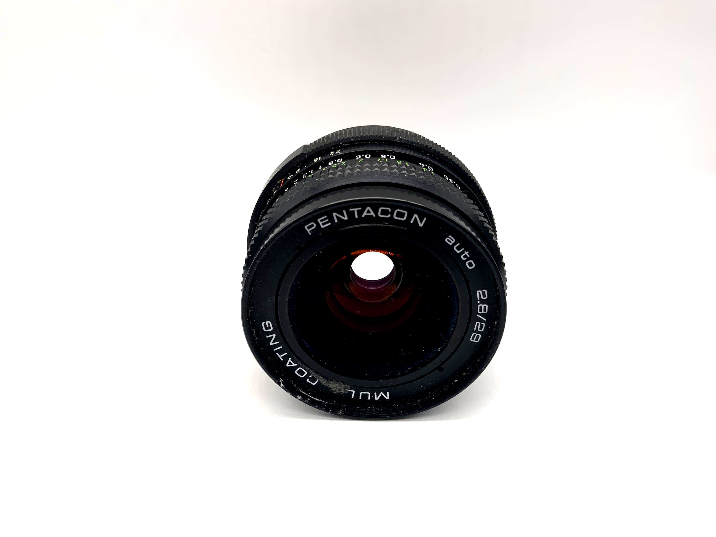 Objectif Pentacon 29 mm 1:2.8 à traitement multicouche automatique (M42)