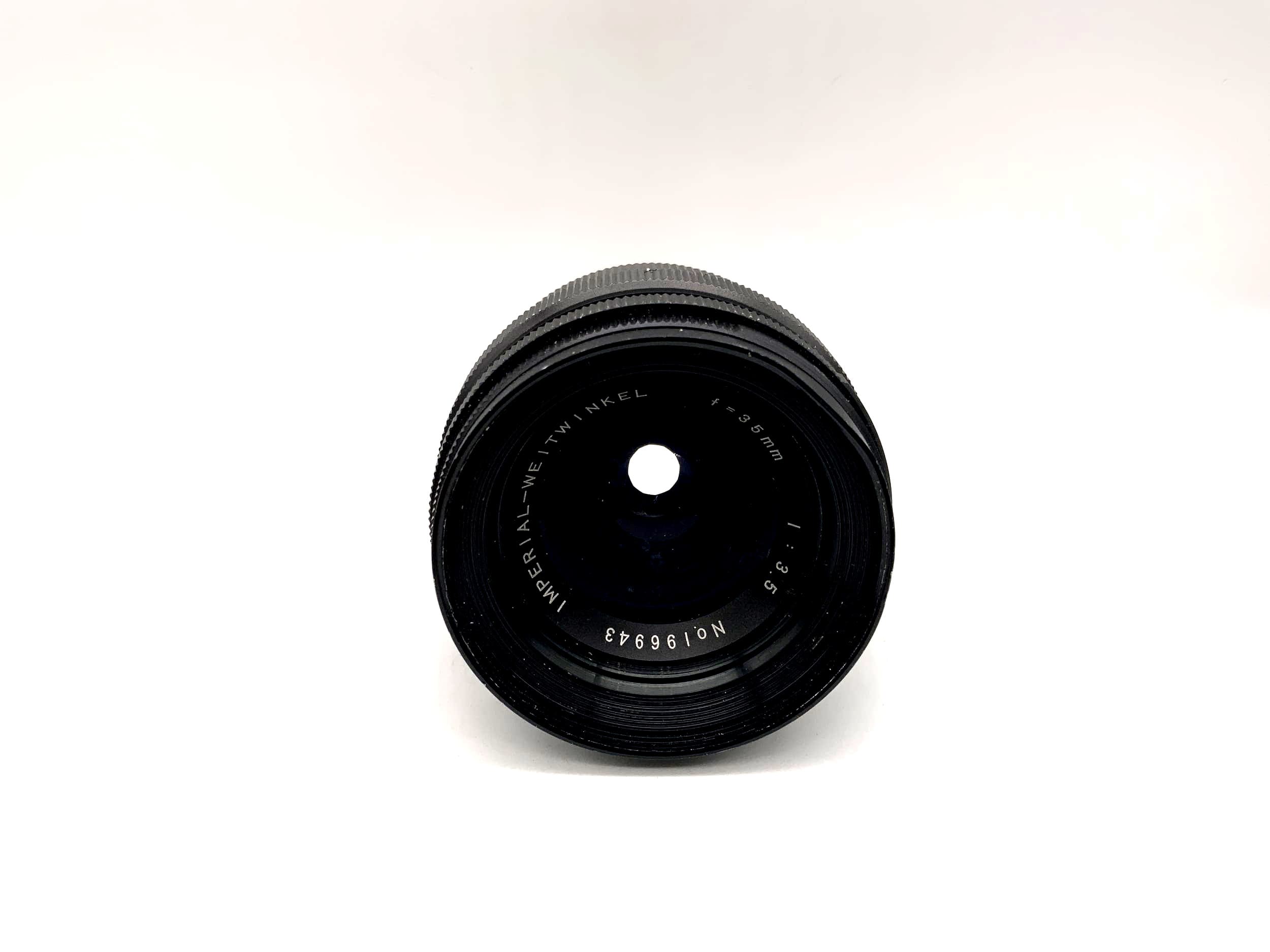 Objectif grand angle impérial 35 mm 1:3,5 (Exa)