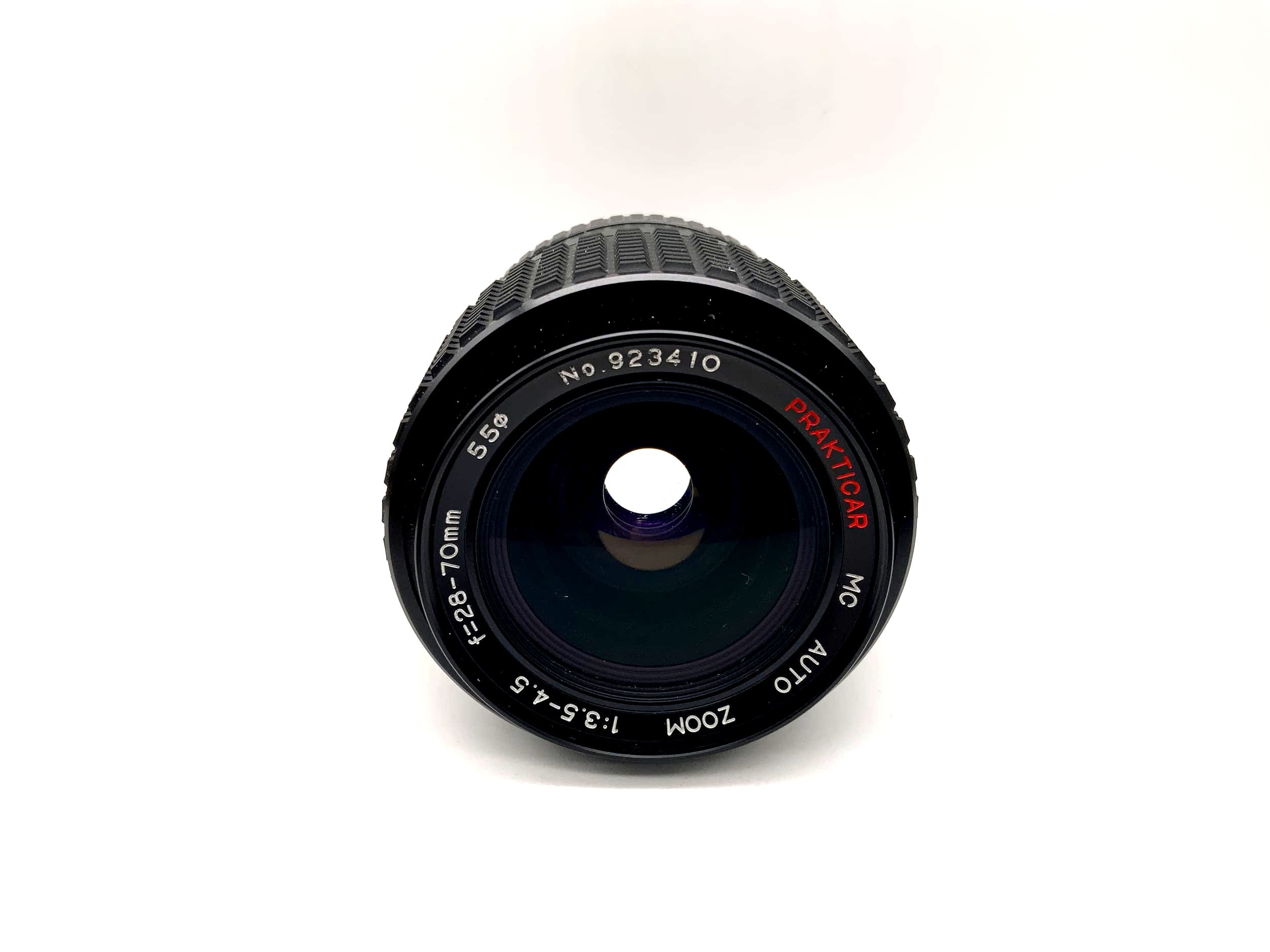 Objectif Praktica 28-70mm 1:3.5-4.5 dans son emballage d'origine (Praktica B)