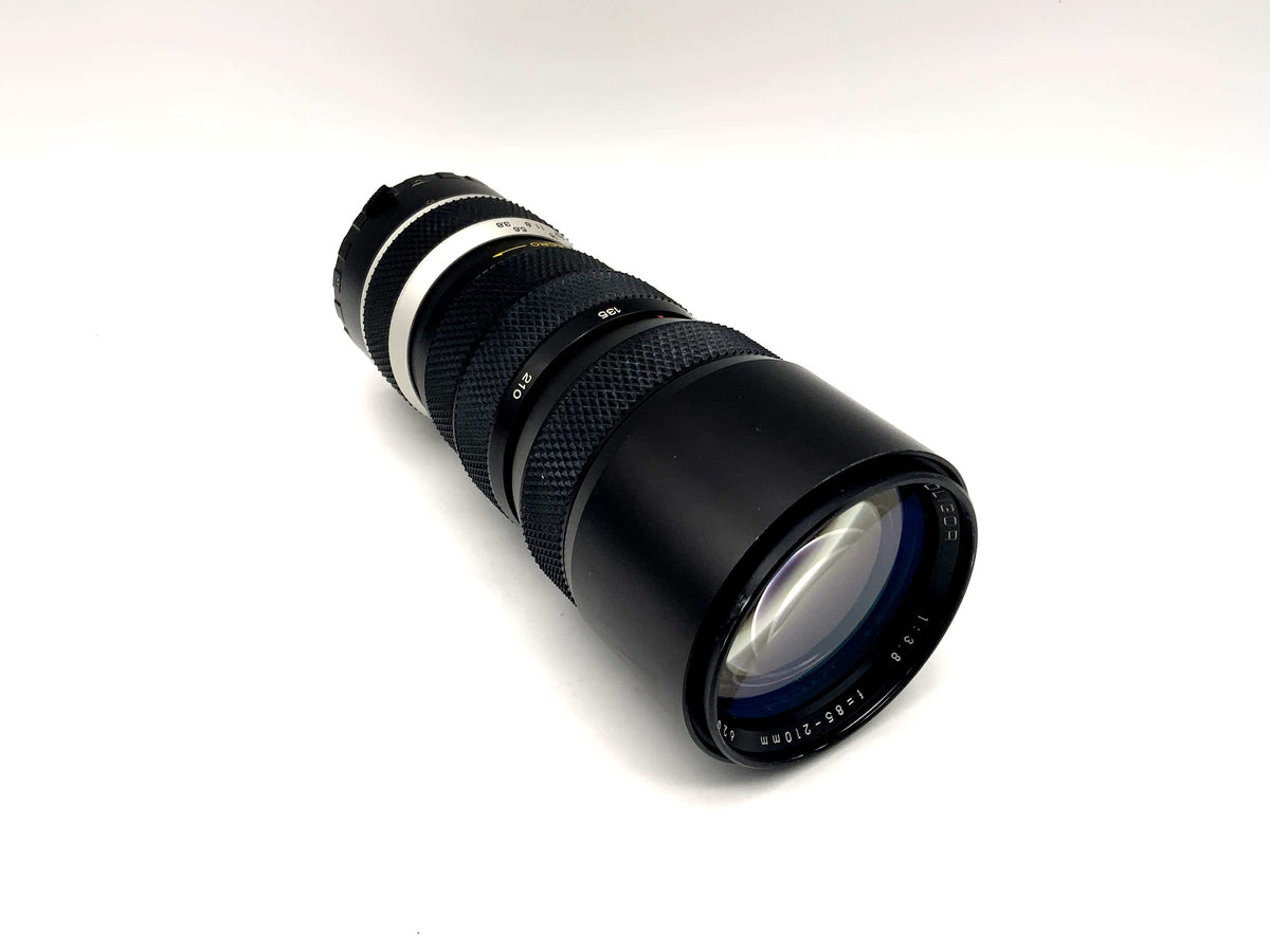 Objectif macro Soligor 85-210 mm 1:3.8 pour appareil photo (monture Miranda)