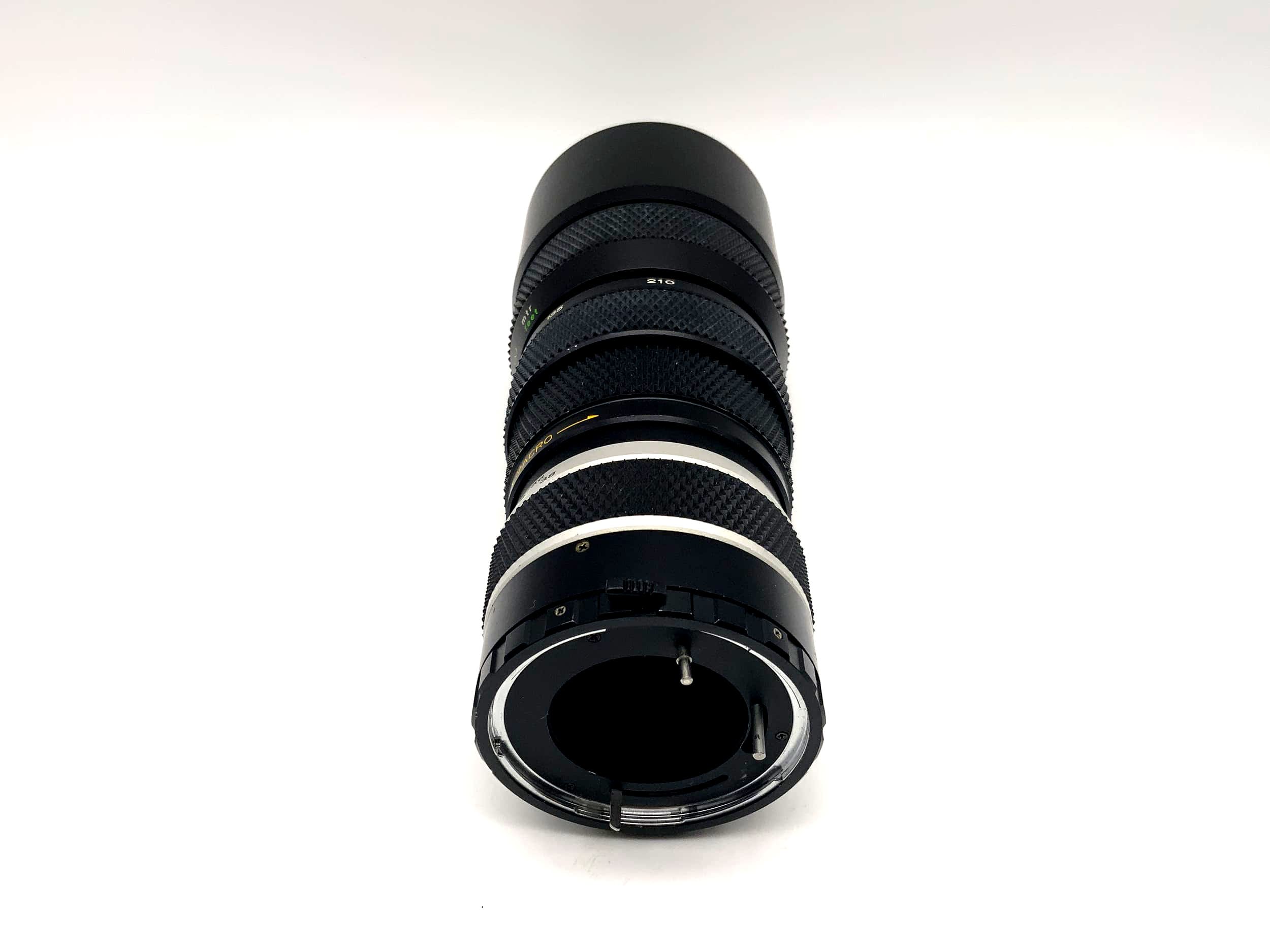 Objectif macro Soligor 85-210 mm 1:3.8 pour appareil photo (monture Miranda)
