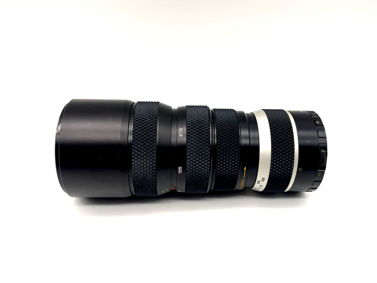 Objectif macro Soligor 85-210 mm 1:3.8 pour appareil photo (monture Miranda)