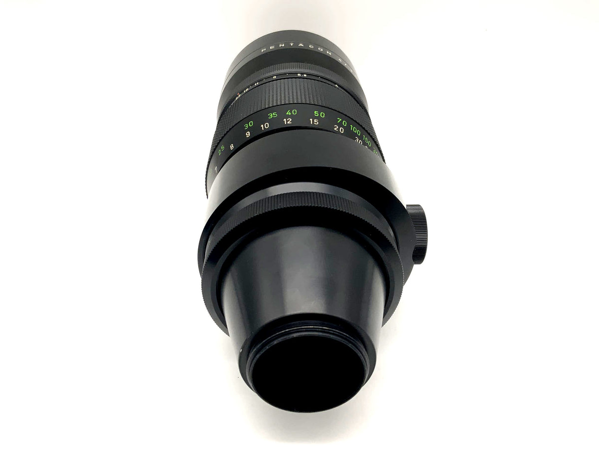 Objectif Pentacon 300 mm 1:4 également connu sous le nom d'objectif Orestegor à 19 lames (M42)