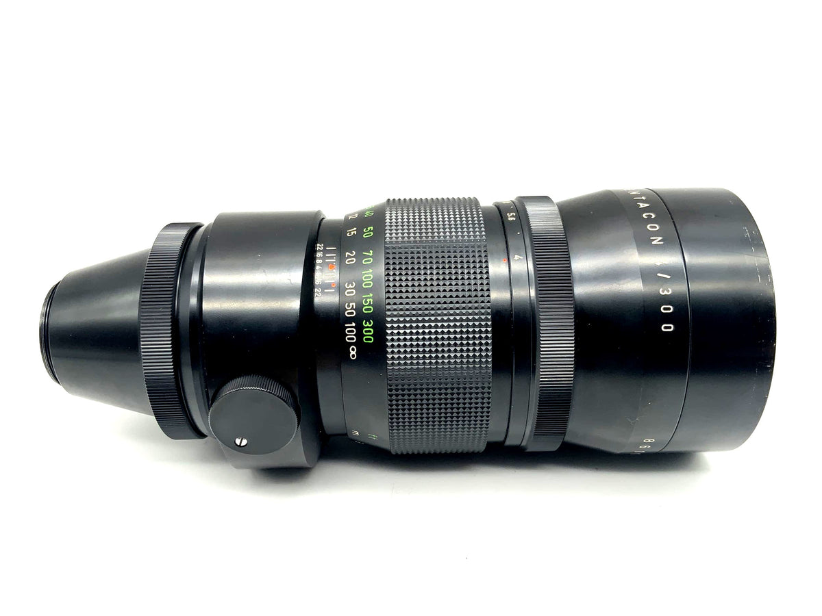 Objectif Pentacon 300 mm 1:4 également connu sous le nom d'objectif Orestegor à 19 lames (M42)