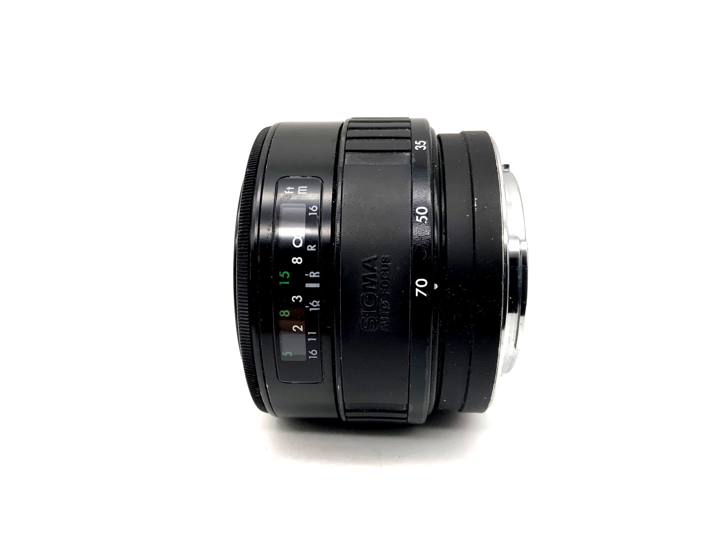 Objectif Sigma 35-70 mm 1:3.5-4.5 Zoom Master Multi-Coated (Minolta AF/Sony A)