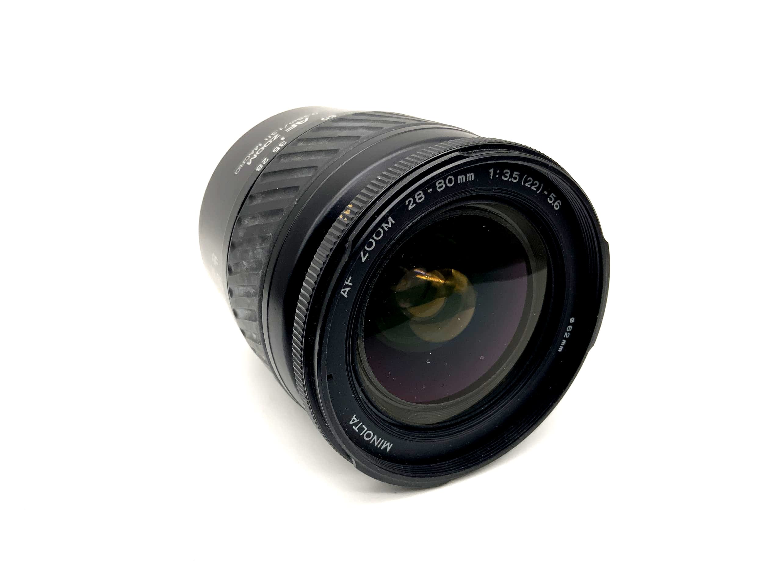 Minolta 28-80mm 1:3.5-5.6 Lens AF Zoom (22) Macro Lens (Minolta AF/Sony A)
