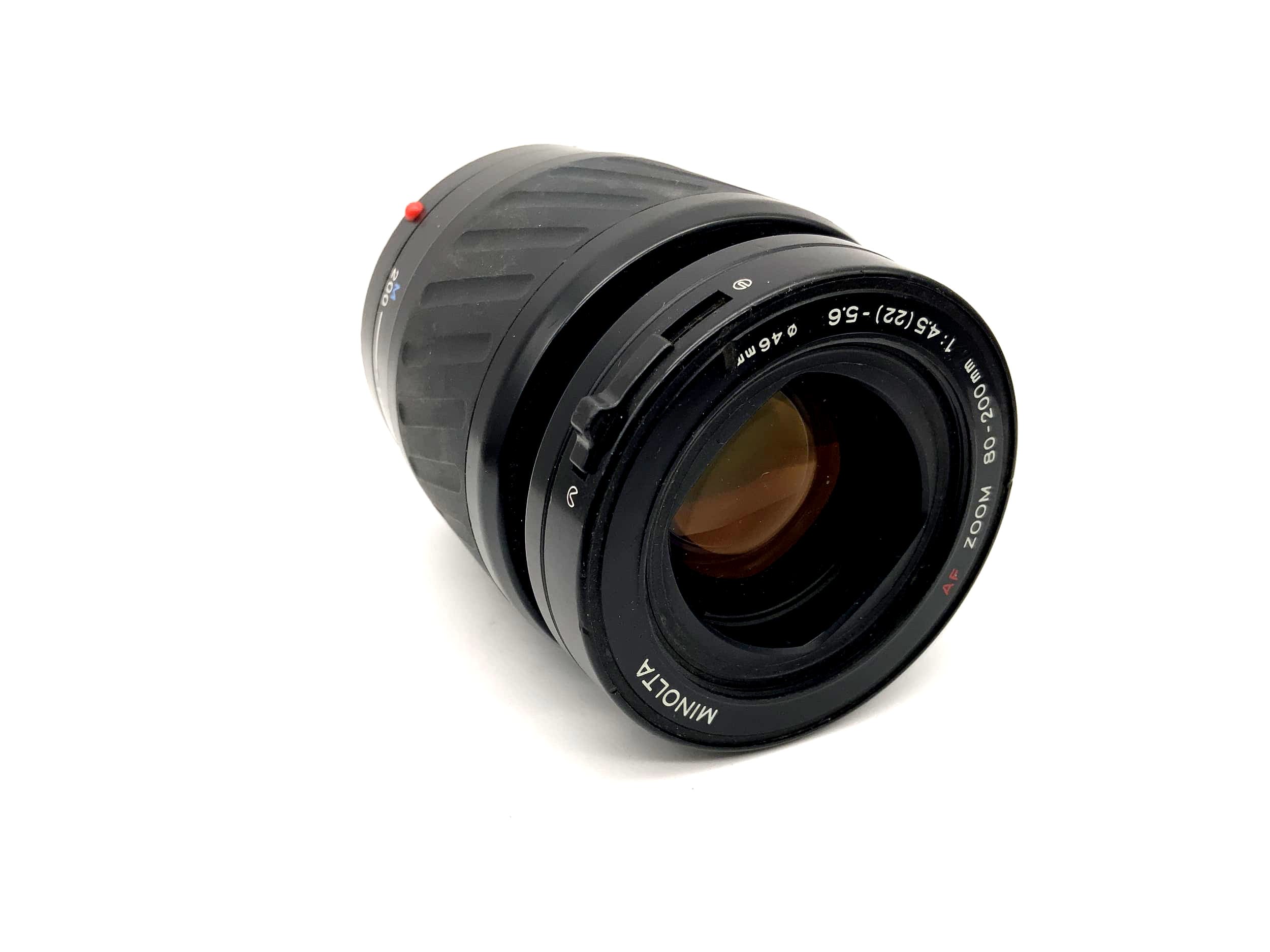 Minolta 80-200 mm 1:4,5-5,6 Objectif AF Zoom Objectif de caméra (Minolta AF/Sony A)