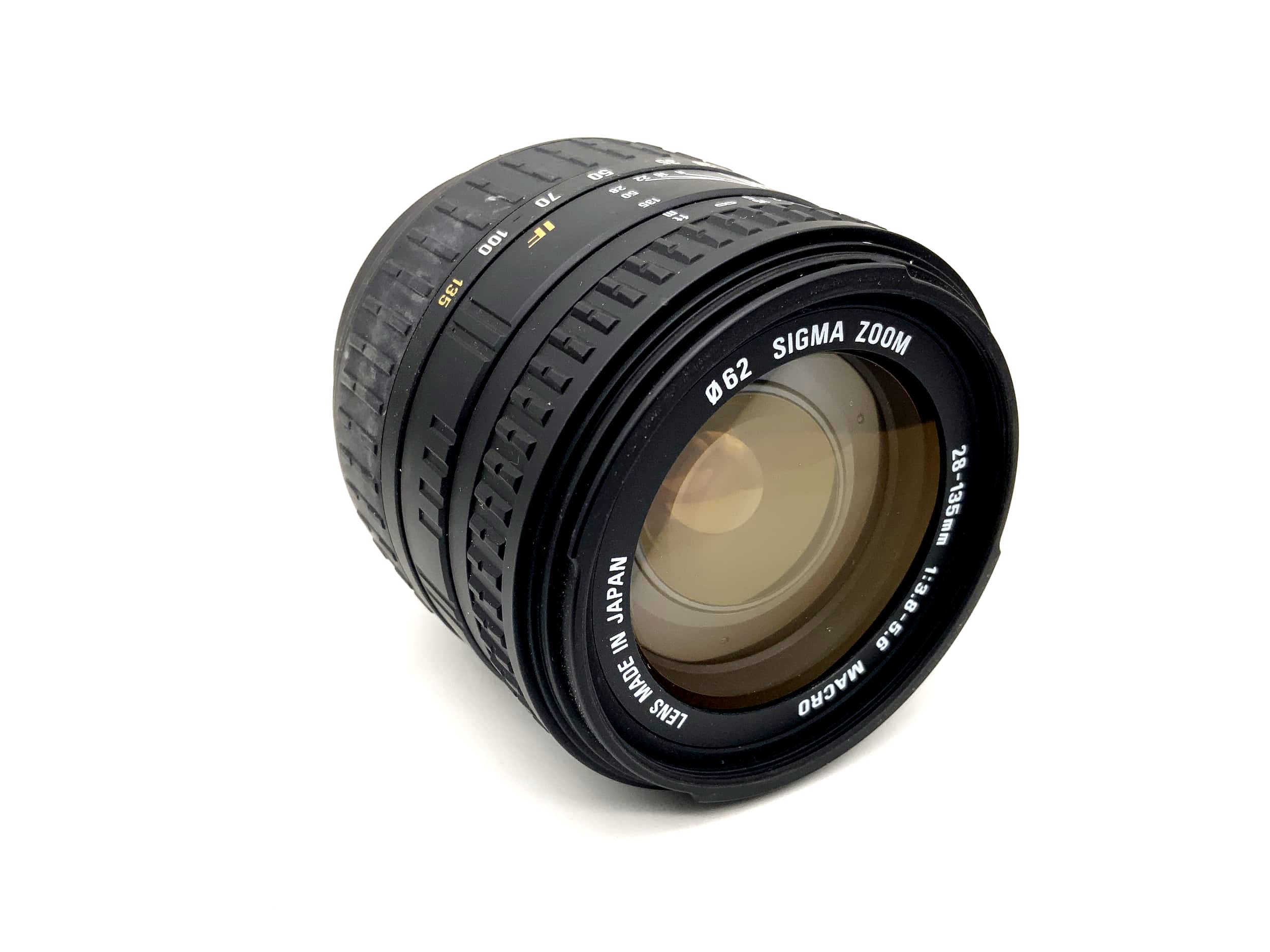 Objectif zoom macro Sigma 28-135 mm 1:3.8-5.6 IF asphérique (Minolta AF/Sony A)